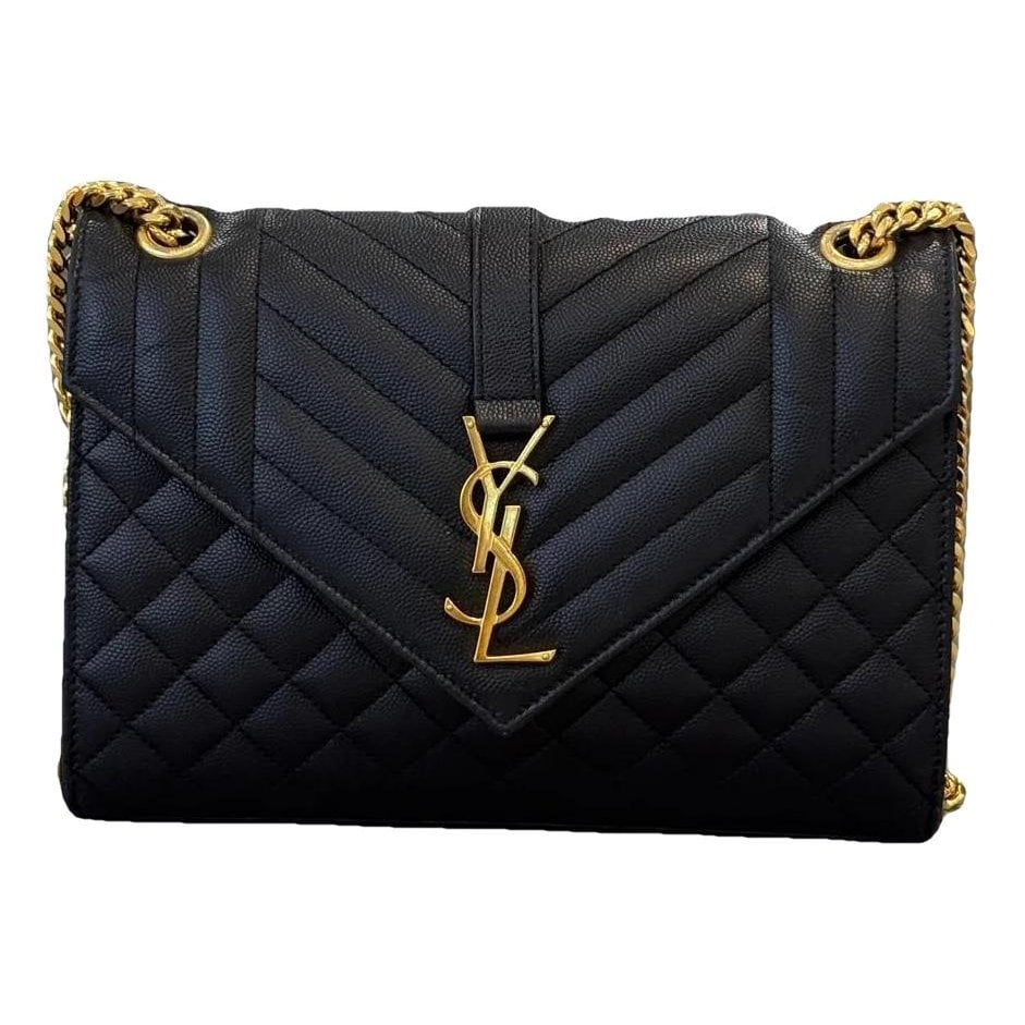 Envelope leather mini bag