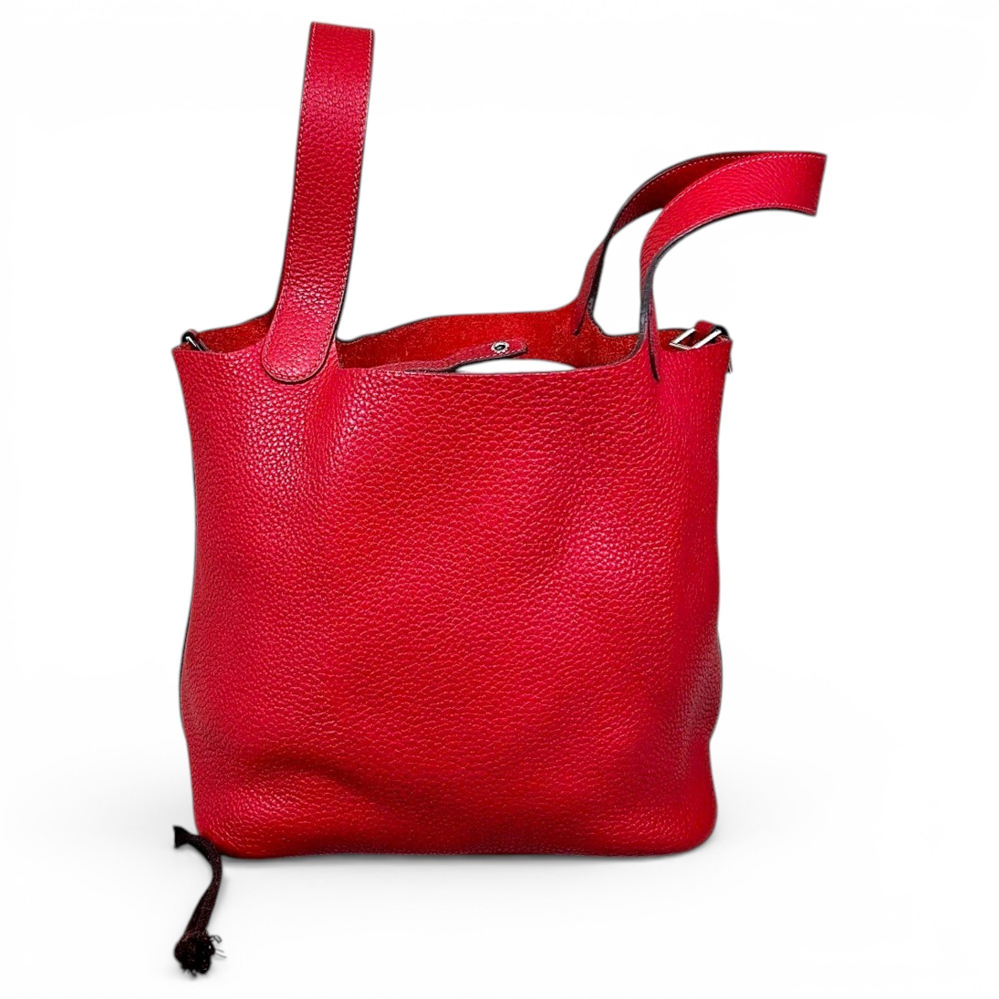 Picotin leather handbag
