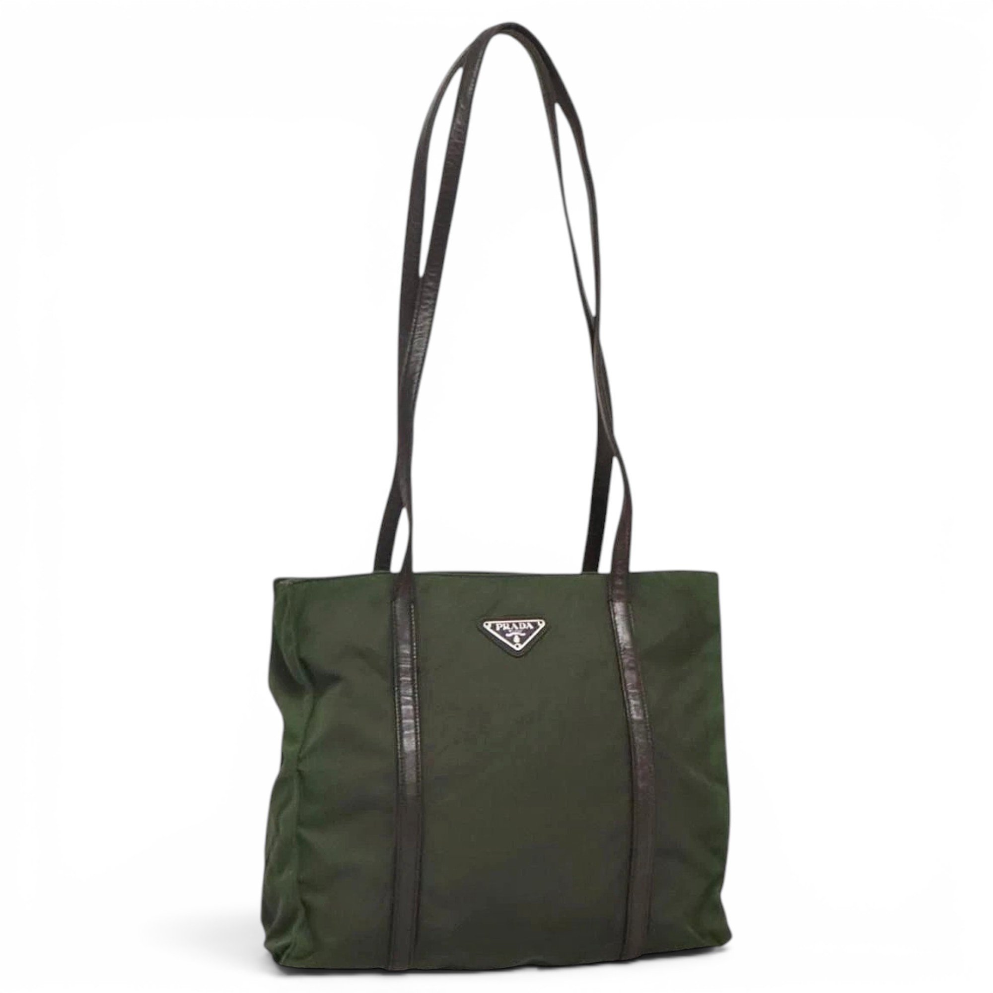 Leather tote