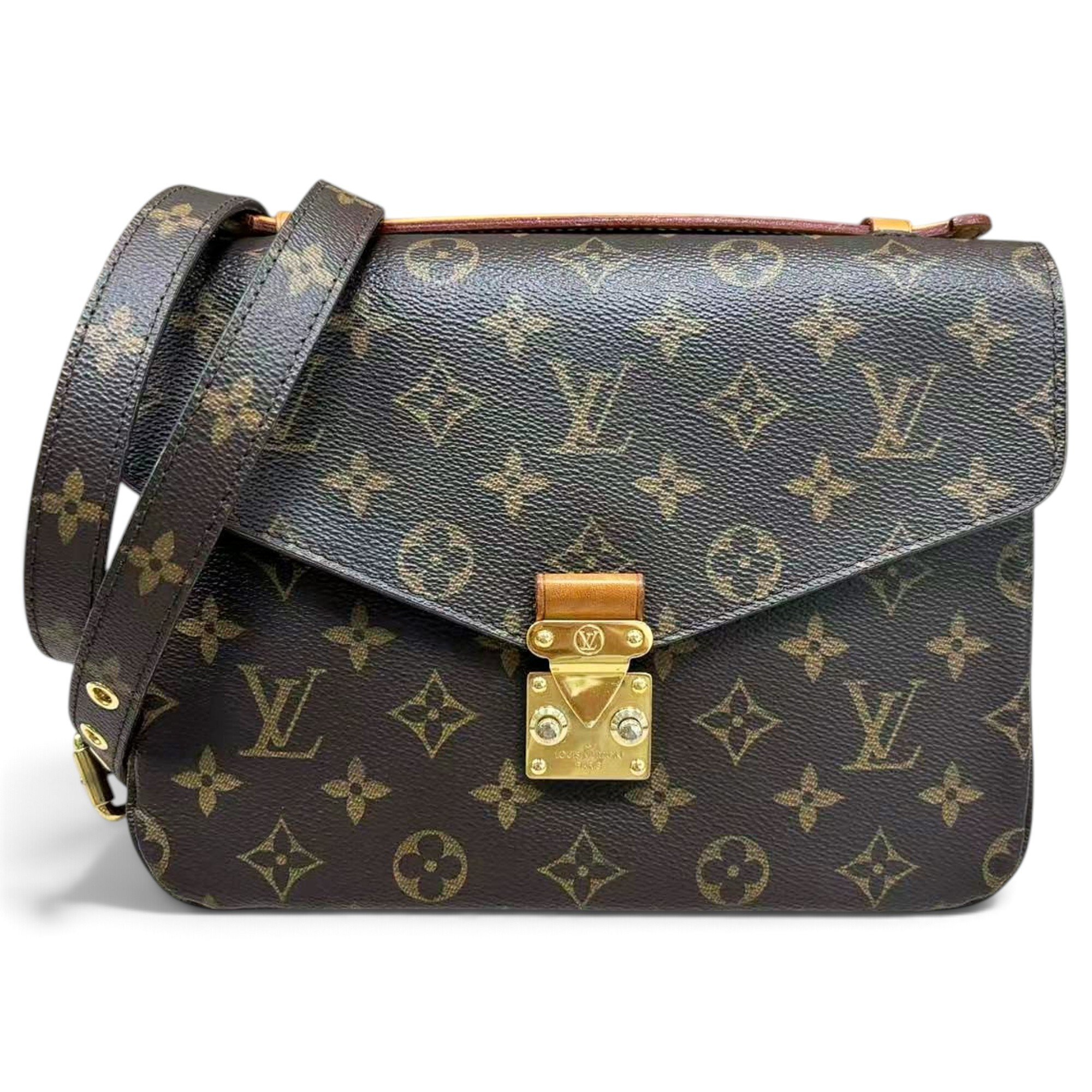 Metis leather crossbody bag