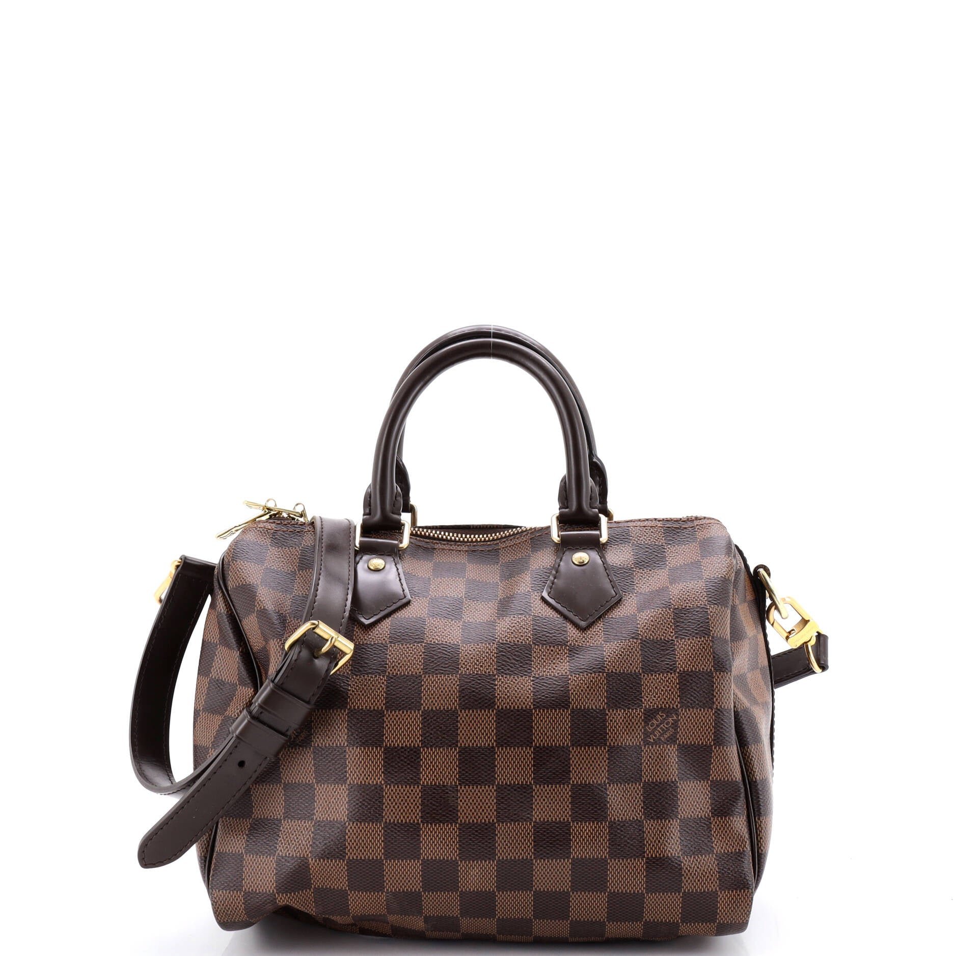 Louis Vuitton Speedy Bandouliere Bag Damier 25