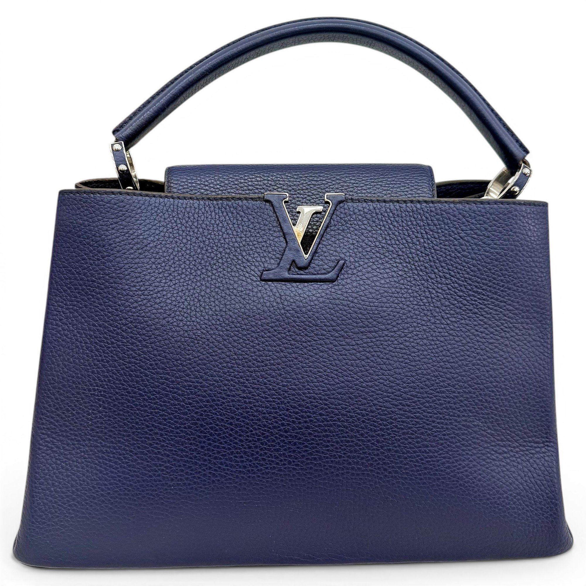 Capucines leather handbag