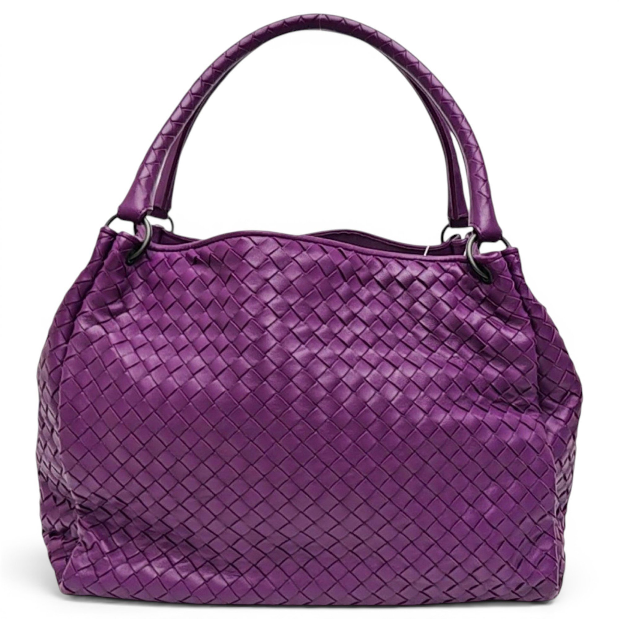 Parachute leather handbag