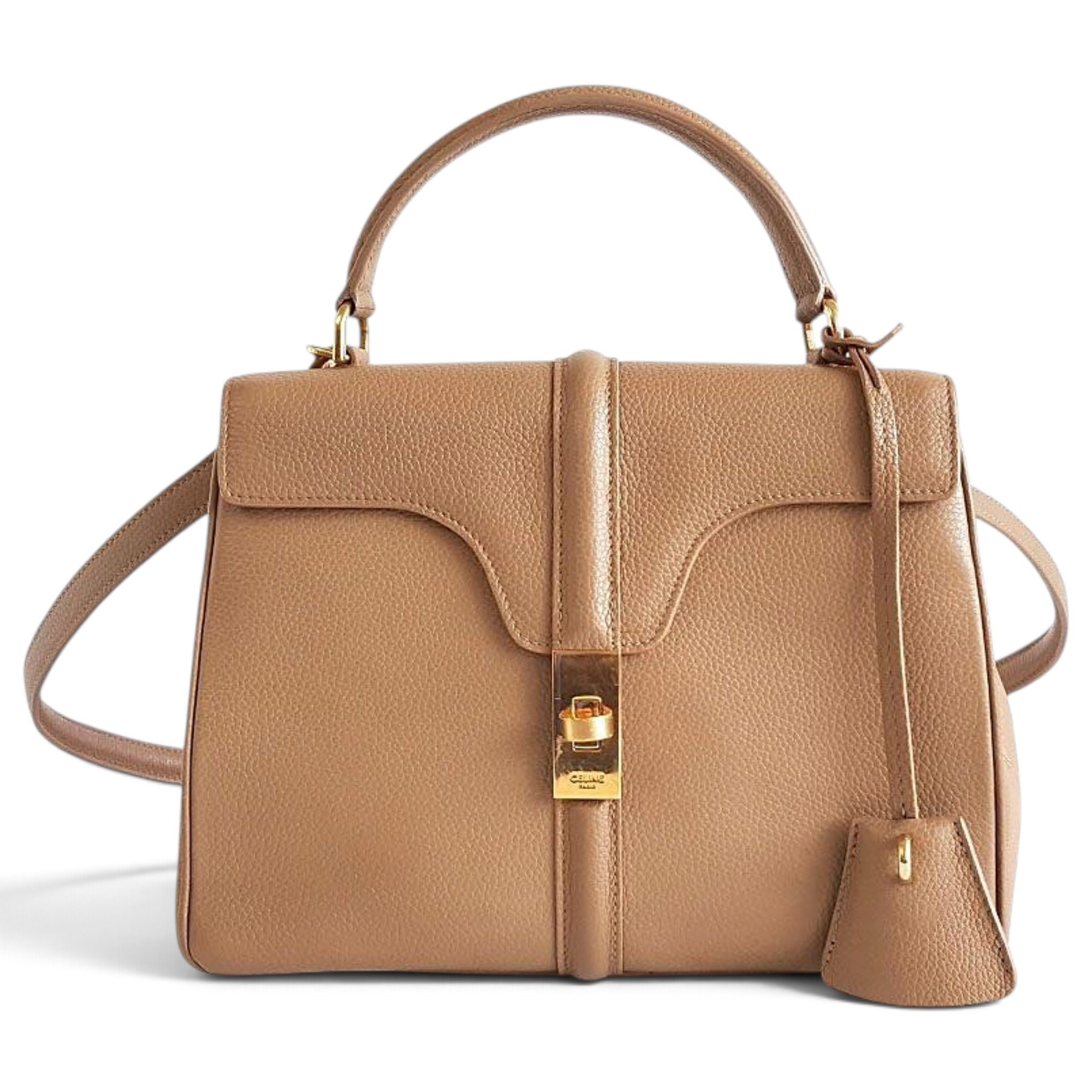 Sac 16 leather handbag