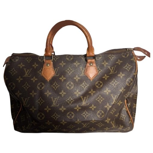 Speedy leather handbag