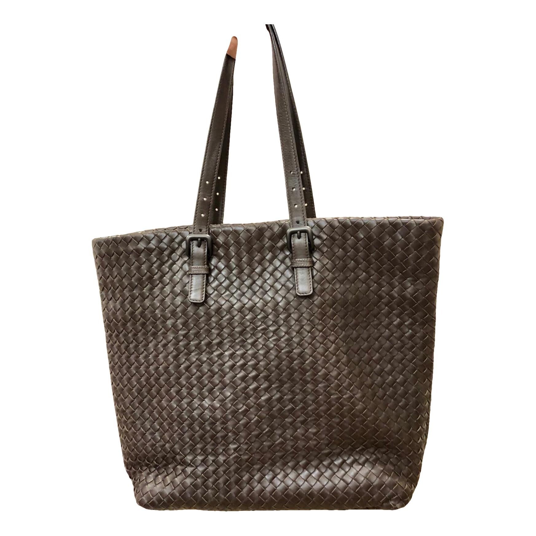 Fourre-Tout leather handbag