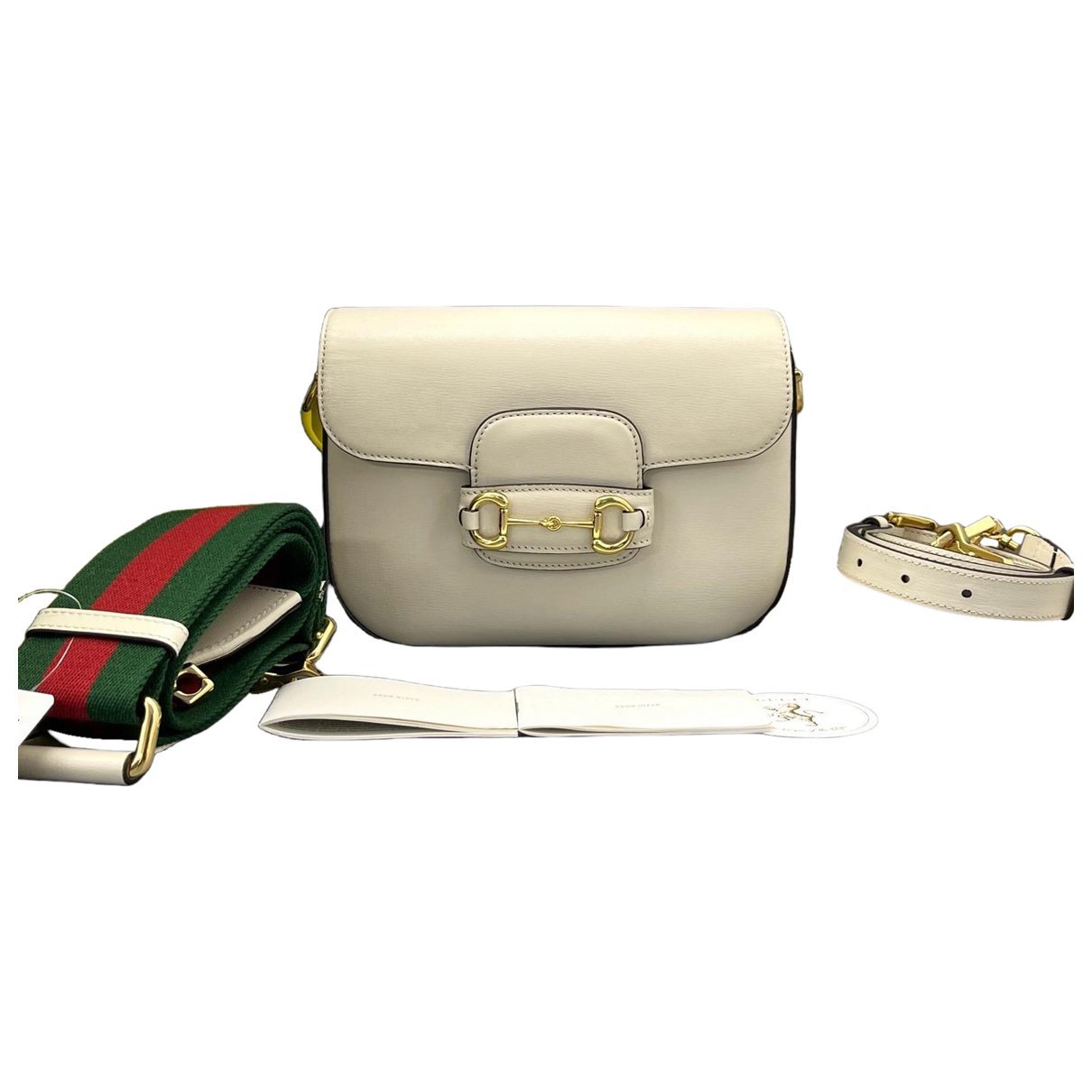 Horsebit 1955 Flap leather handbag