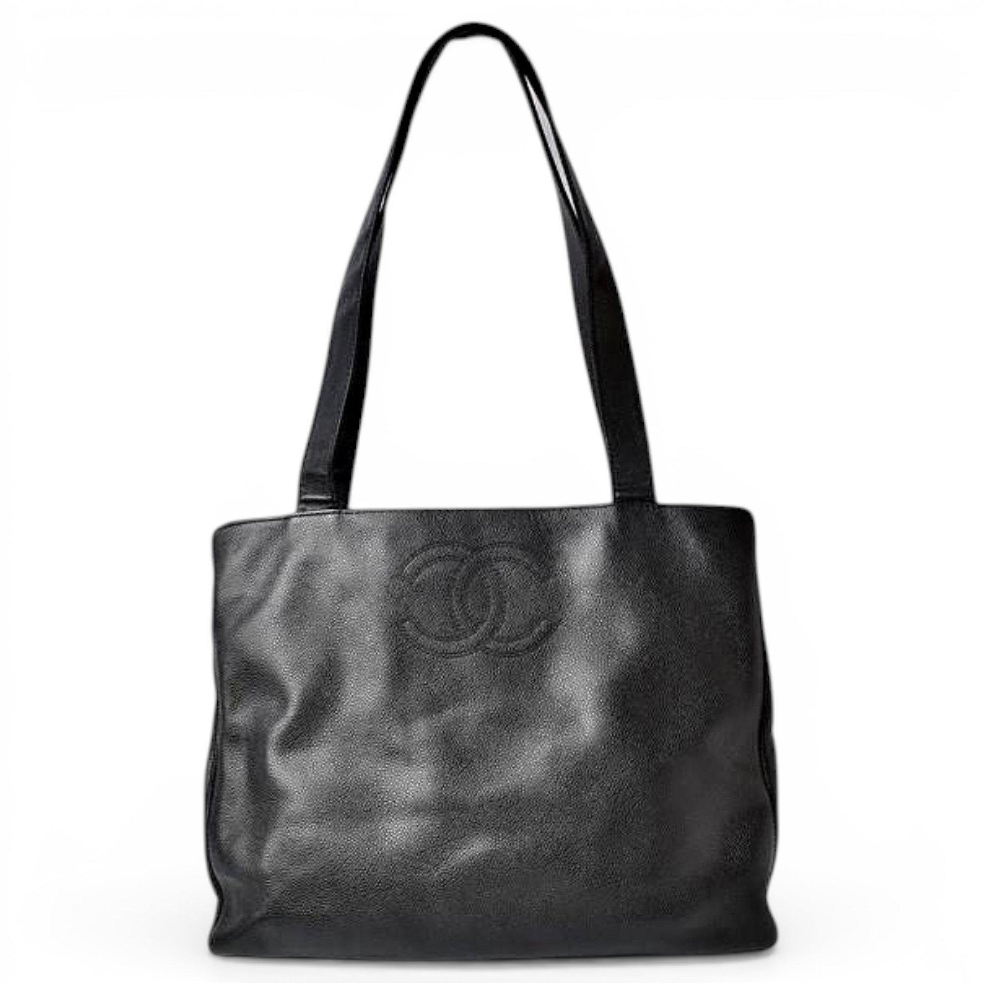 Leather tote