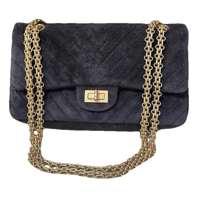 2.55 velvet crossbody bag