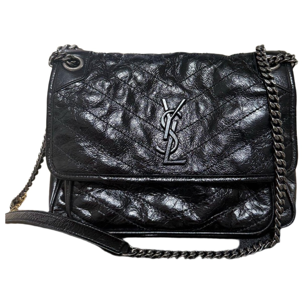Niki leather crossbody bag