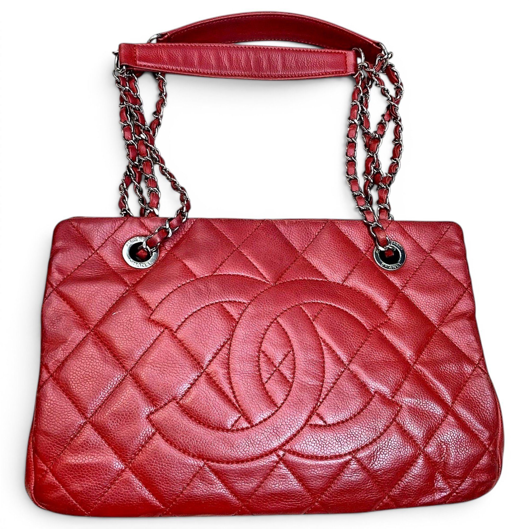 Leather handbag