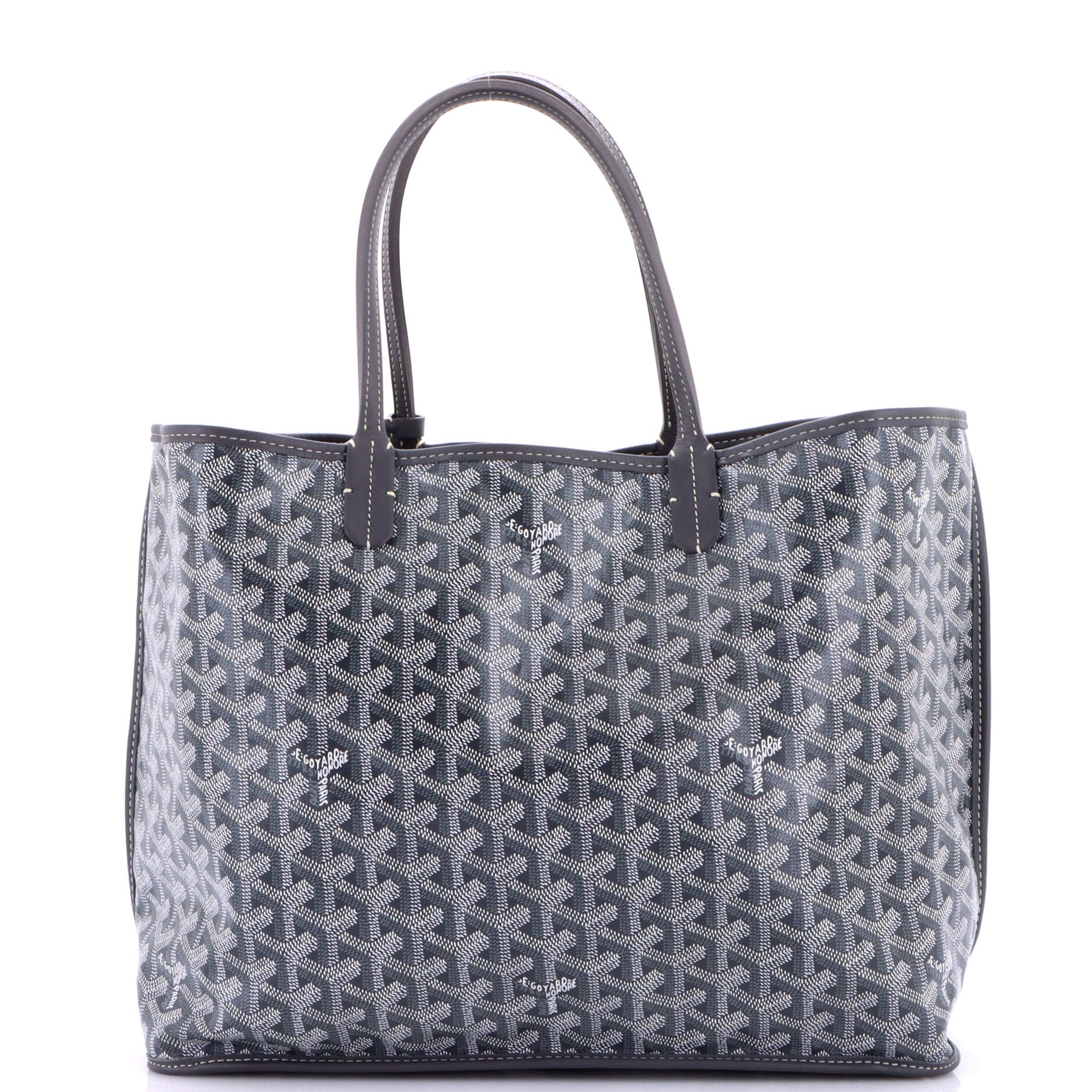 Anjou Reversible Tote Coated Canvas PM