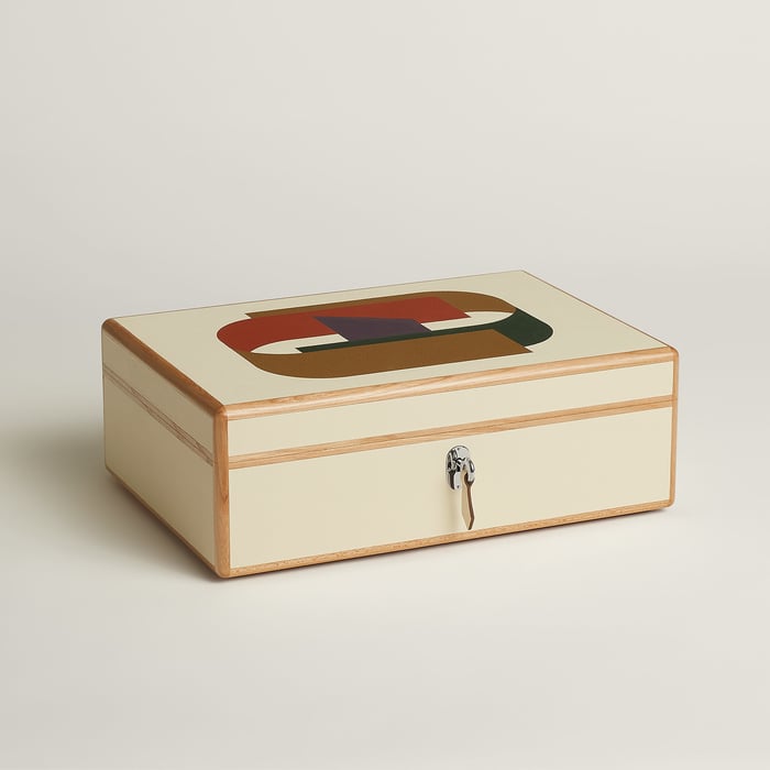 Nata Amalthee Chaine 17 Watch and Cufflink Box, Large Model