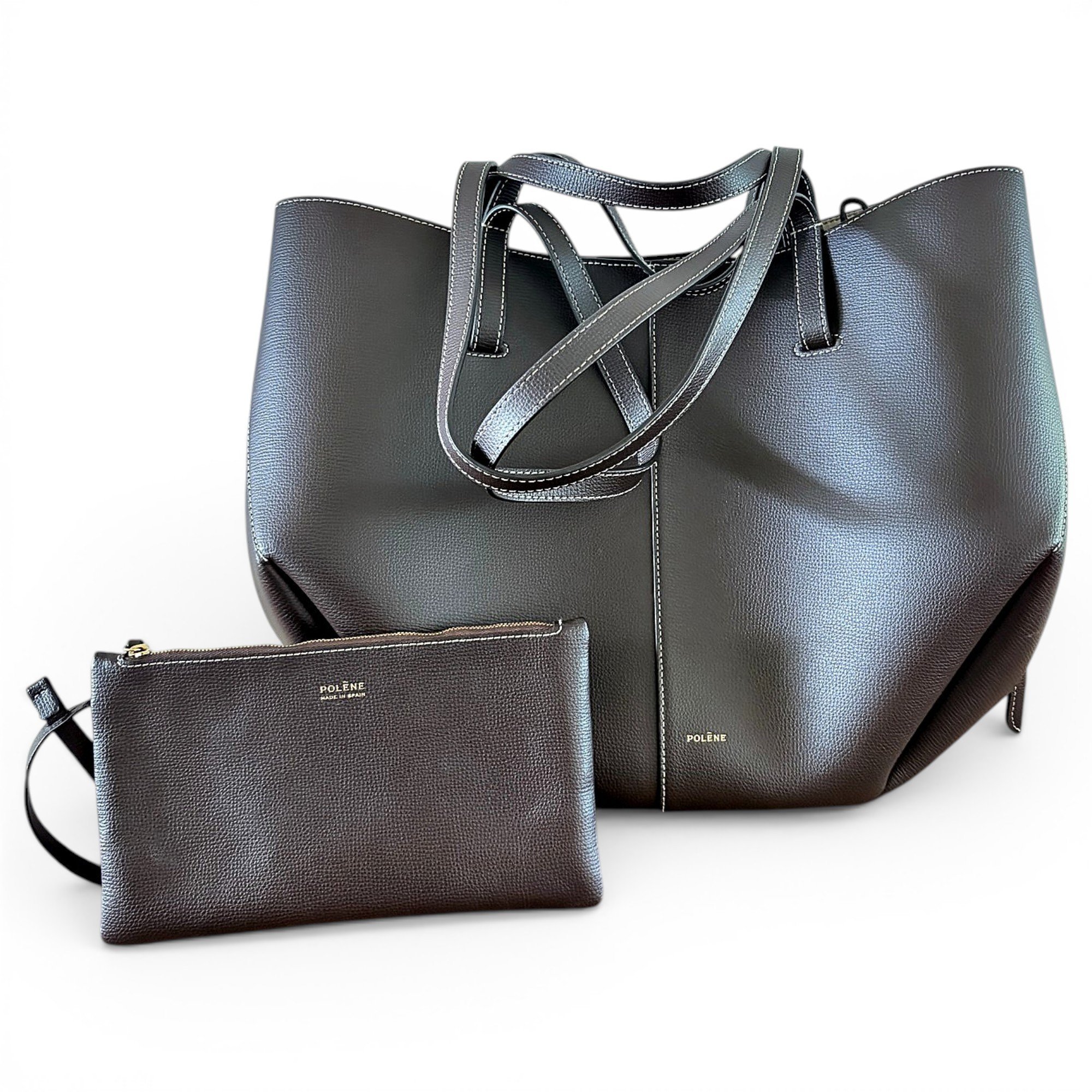 Le Cabas leather tote