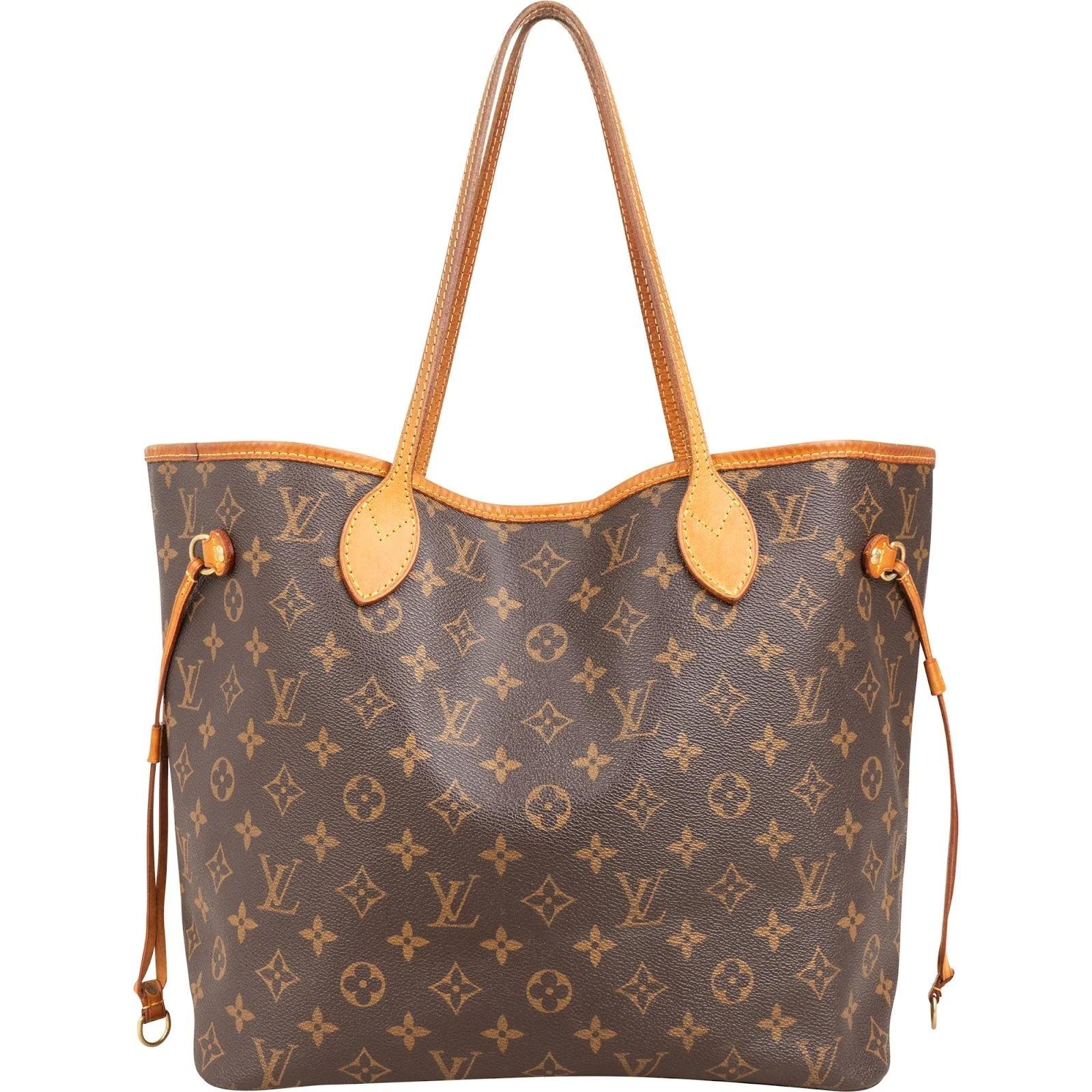 Neverfull leather handbag