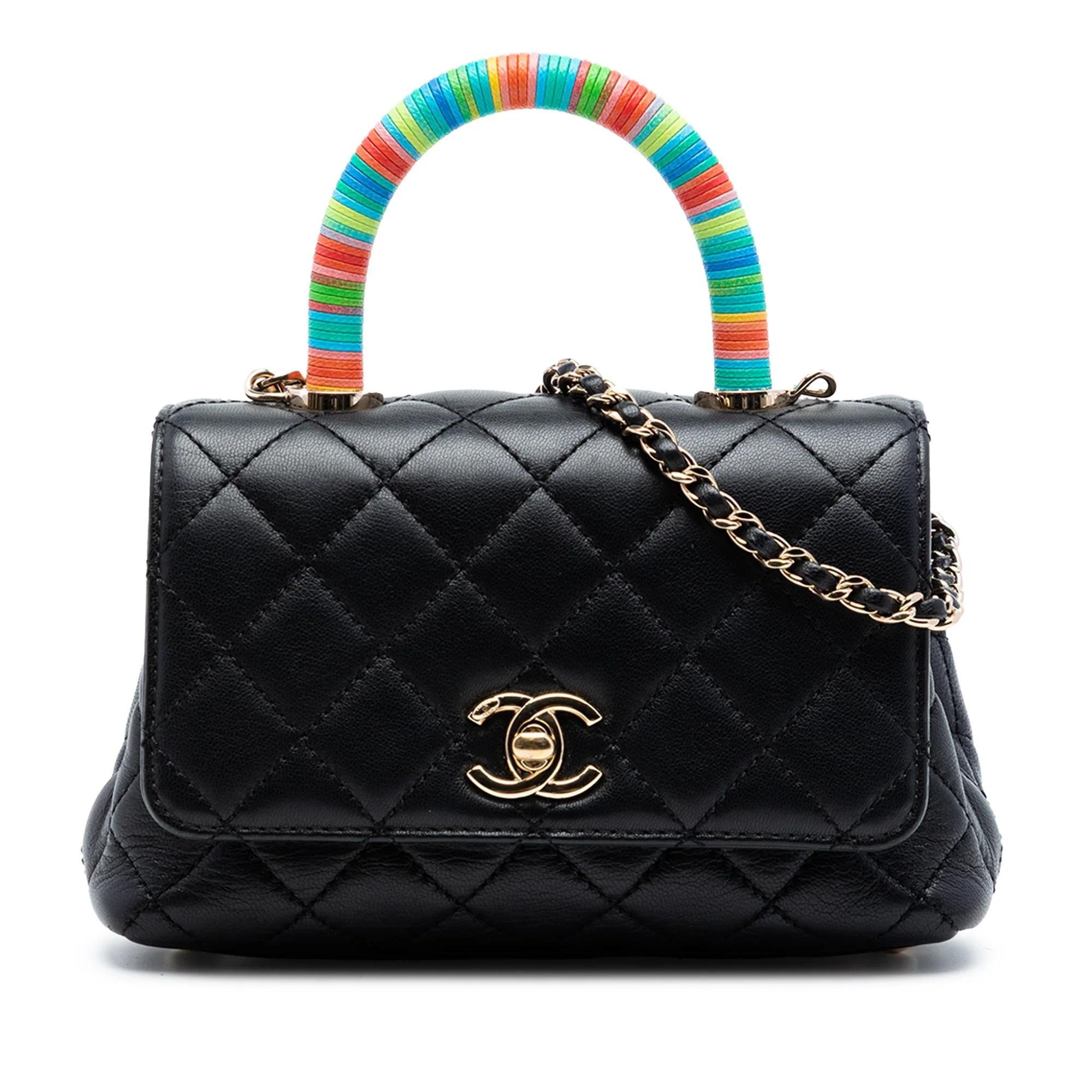 Timeless Classique Top Handle leather handbag