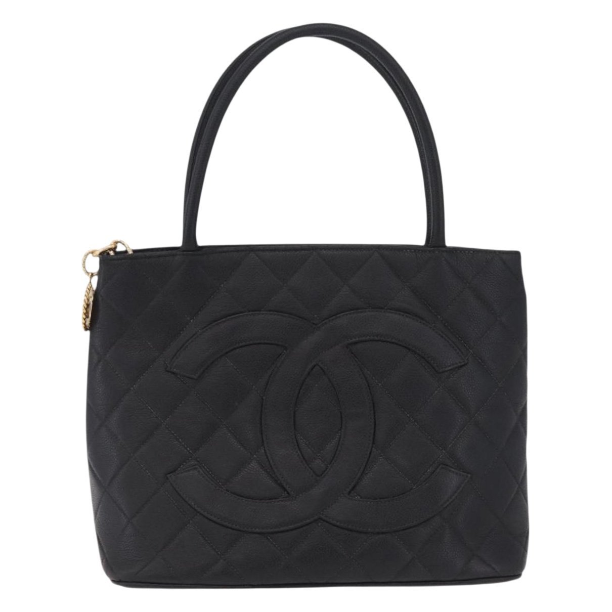 Médaillon pony-style calfskin tote