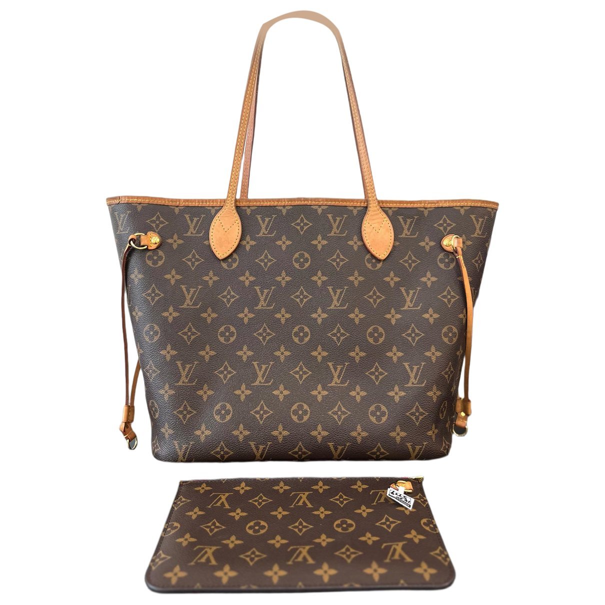 Neverfull leather tote