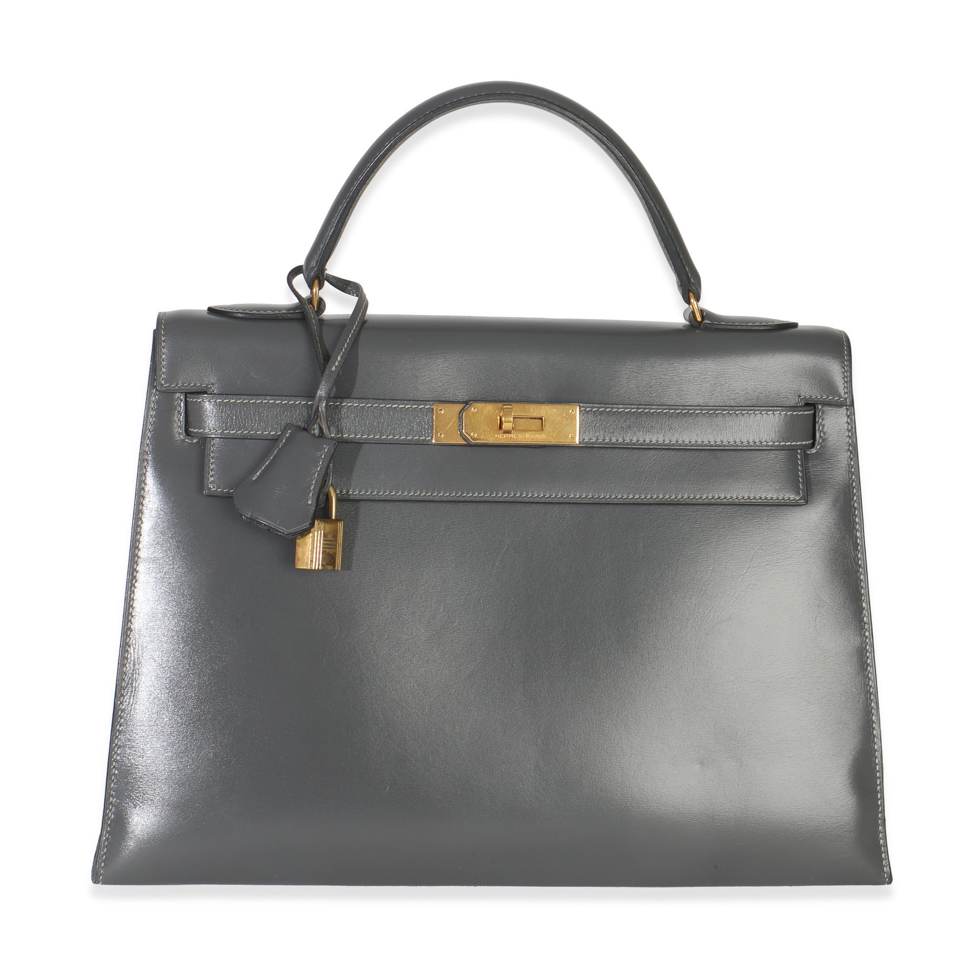 Hermes Kelly 32 Handbag Ardoise 1977