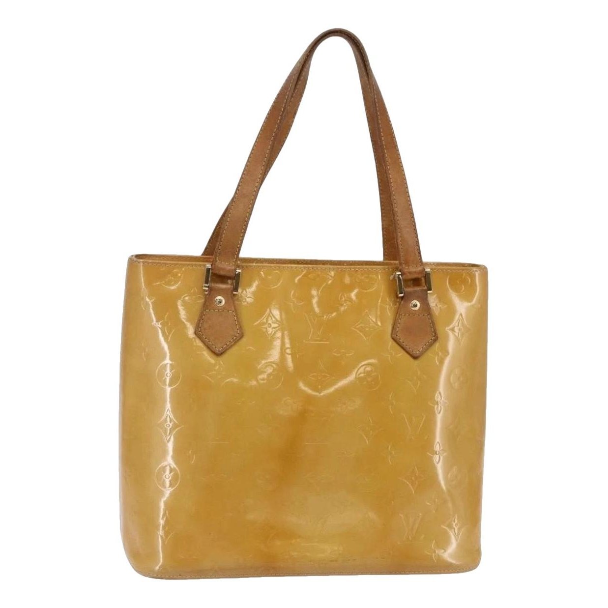 Patent leather handbag
