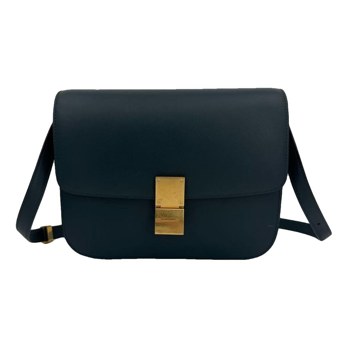 Classic leather handbag