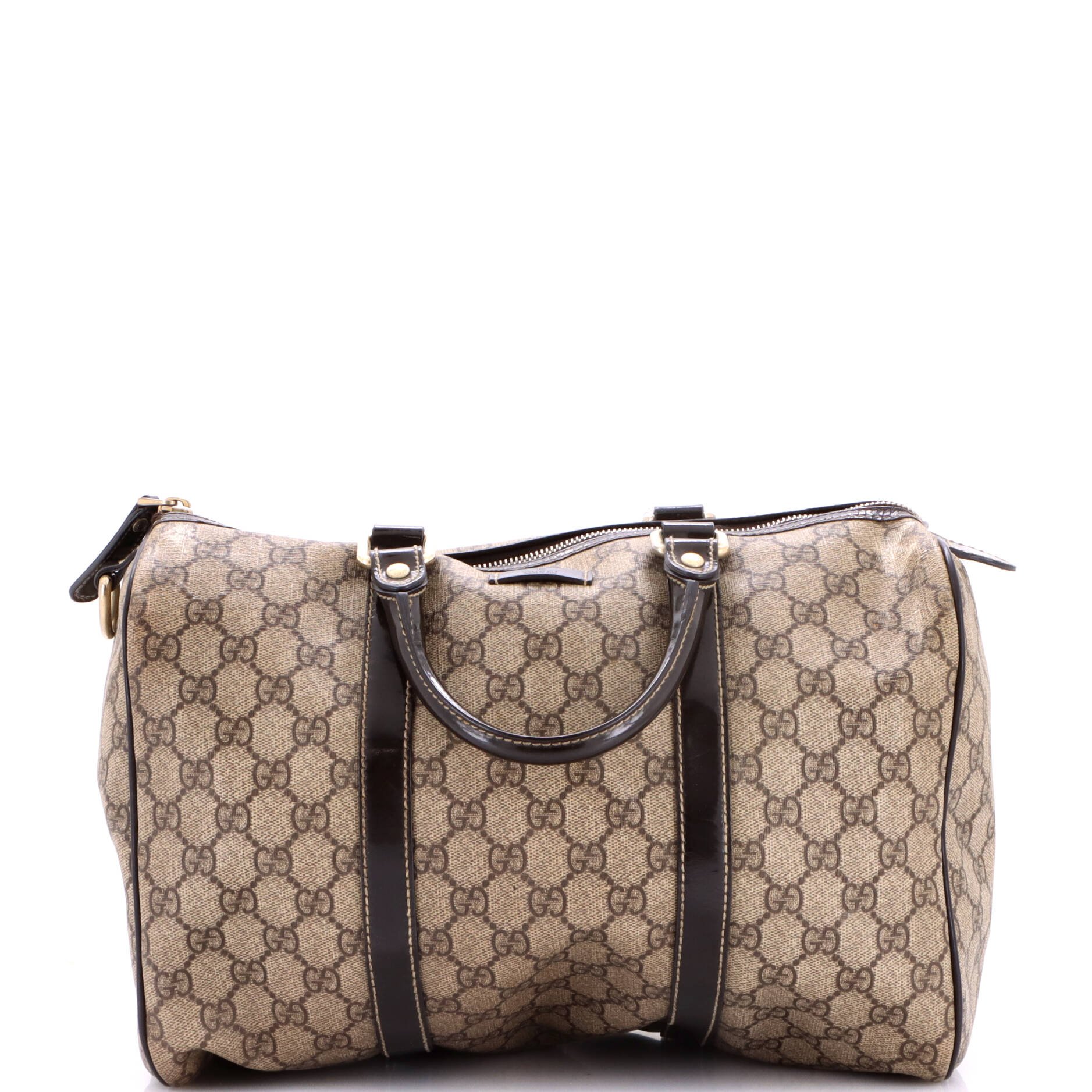 Joy Boston Bag GG Coated Canvas Medium