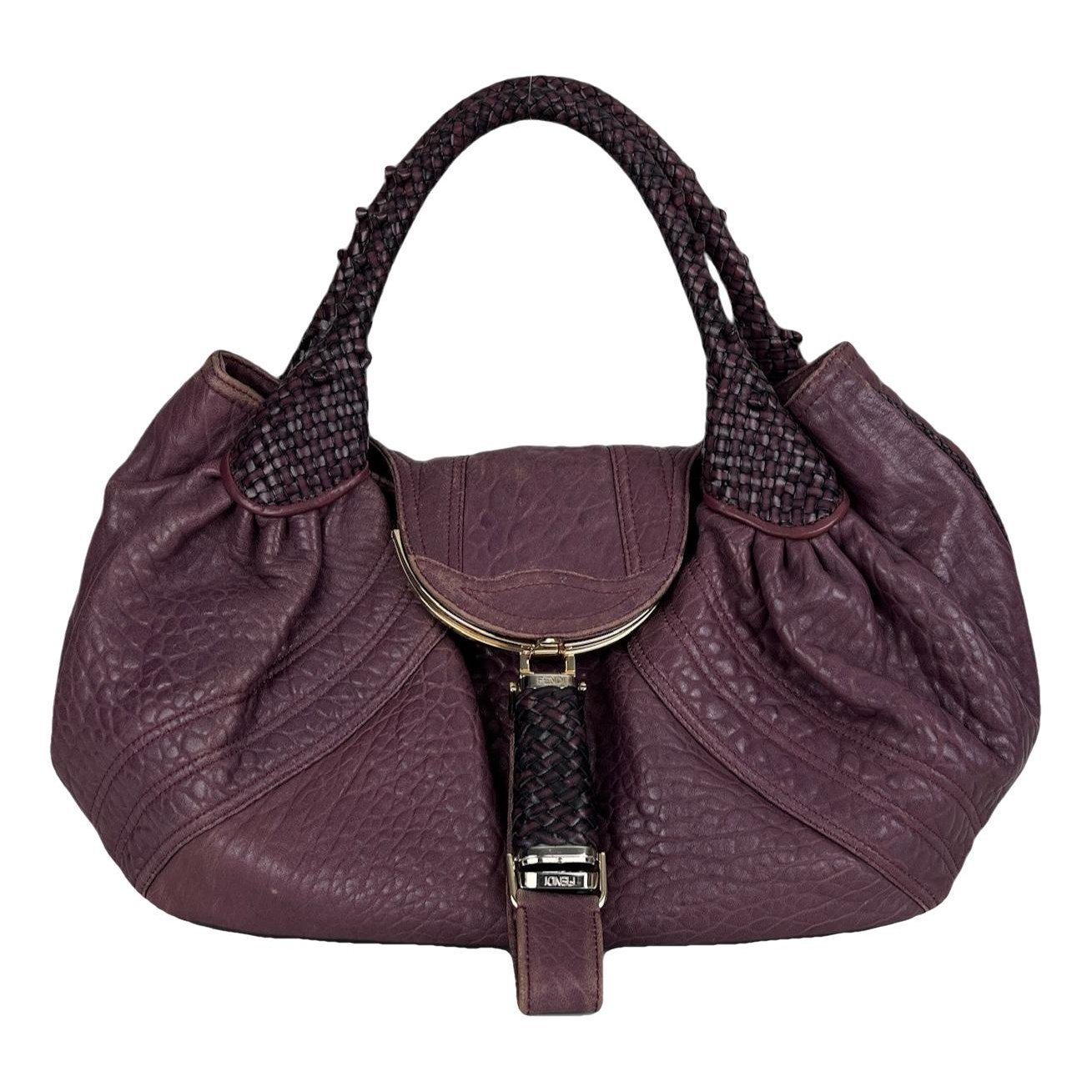 Spy leather handbag