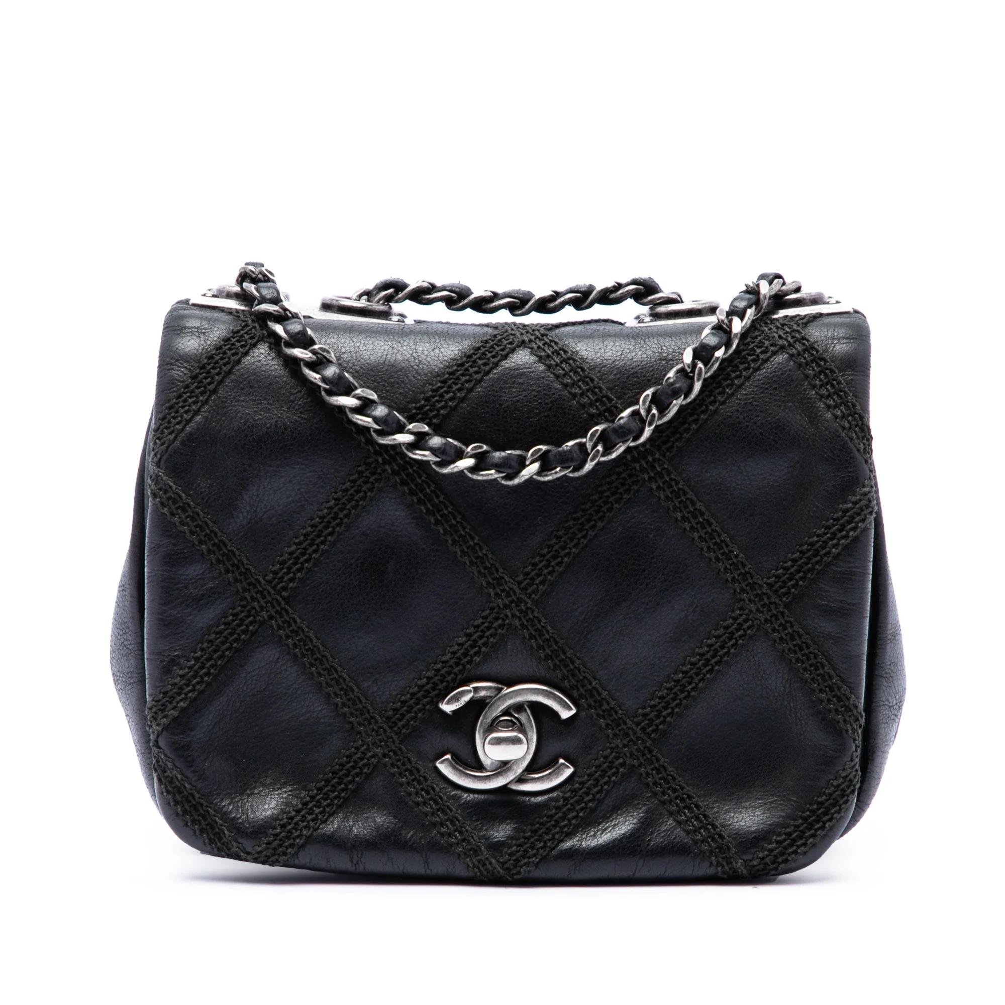 Wild Stitch pony-style calfskin handbag