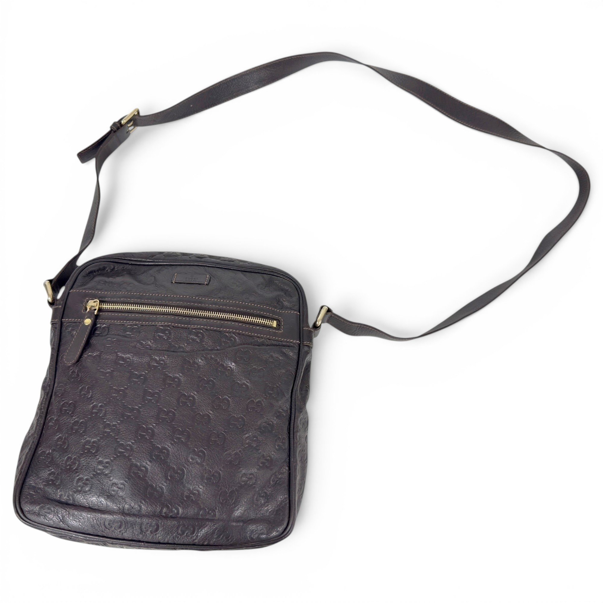 Leather crossbody bag