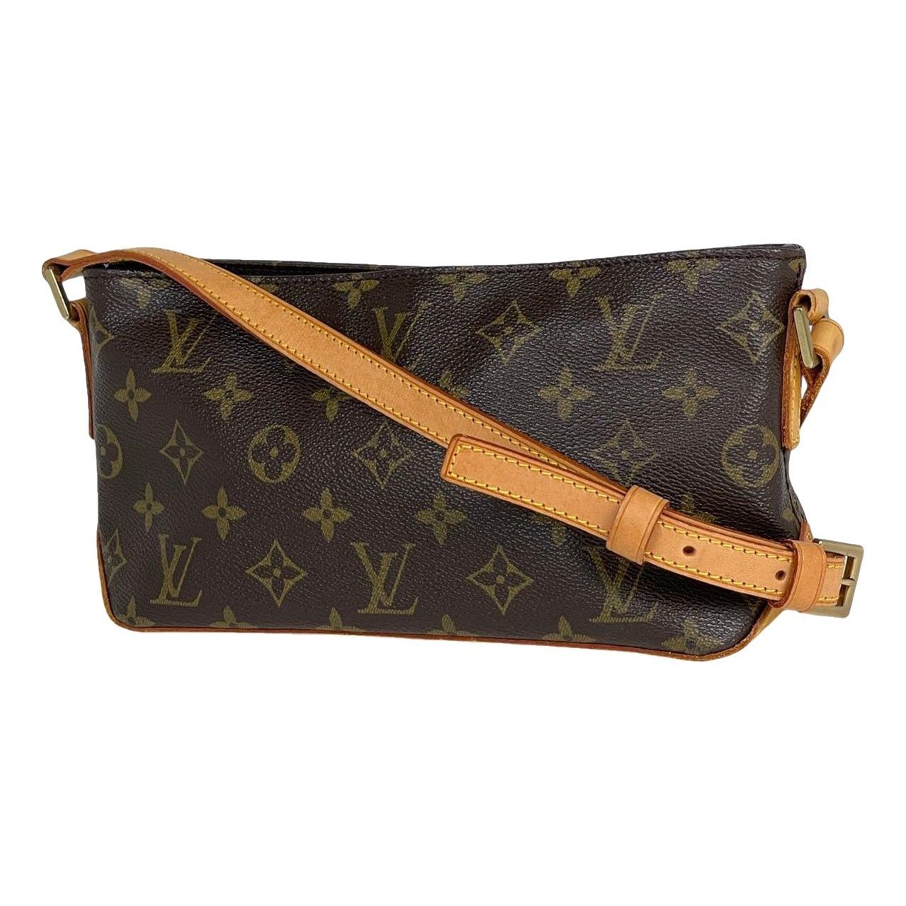 Trotteur leather handbag