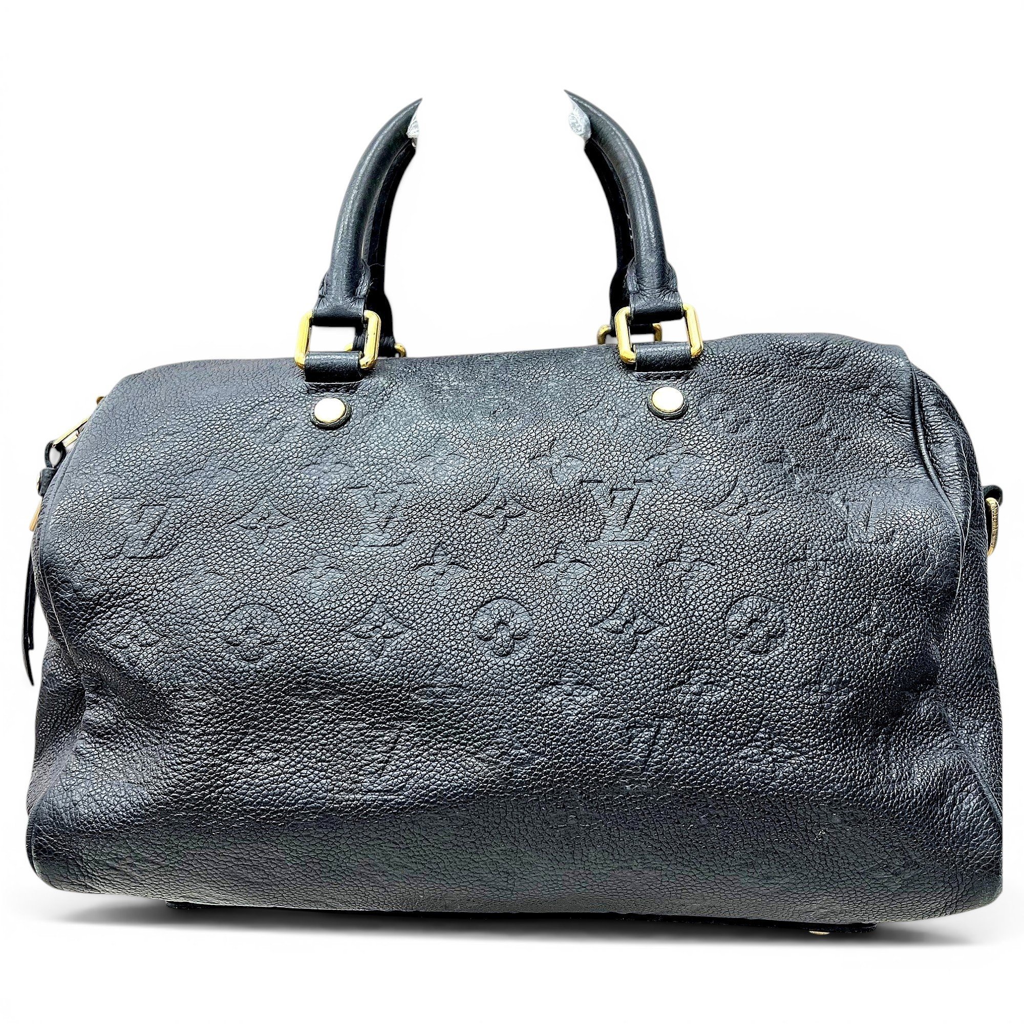 Speedy leather handbag