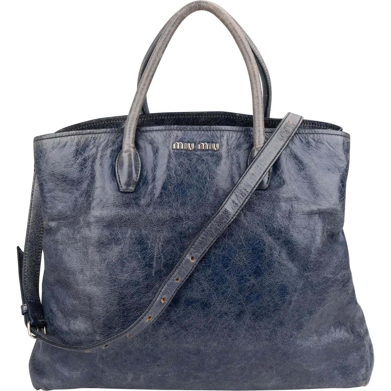 Vitello leather handbag