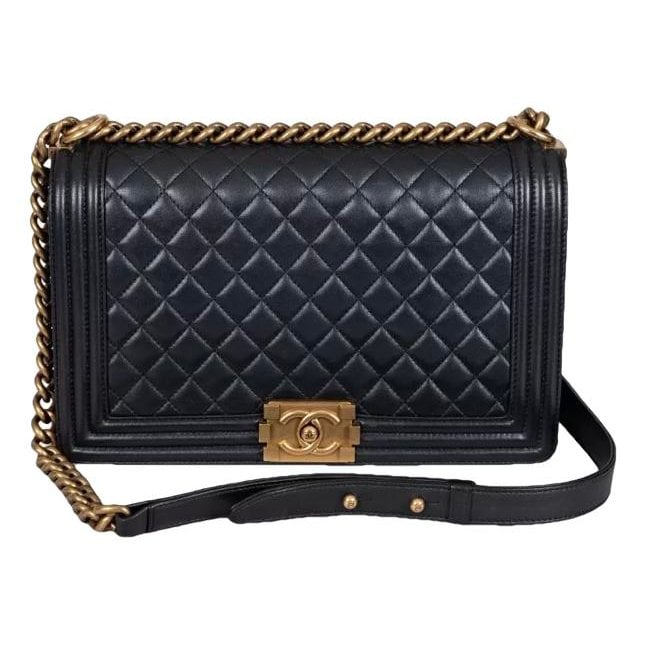 Boy leather crossbody bag