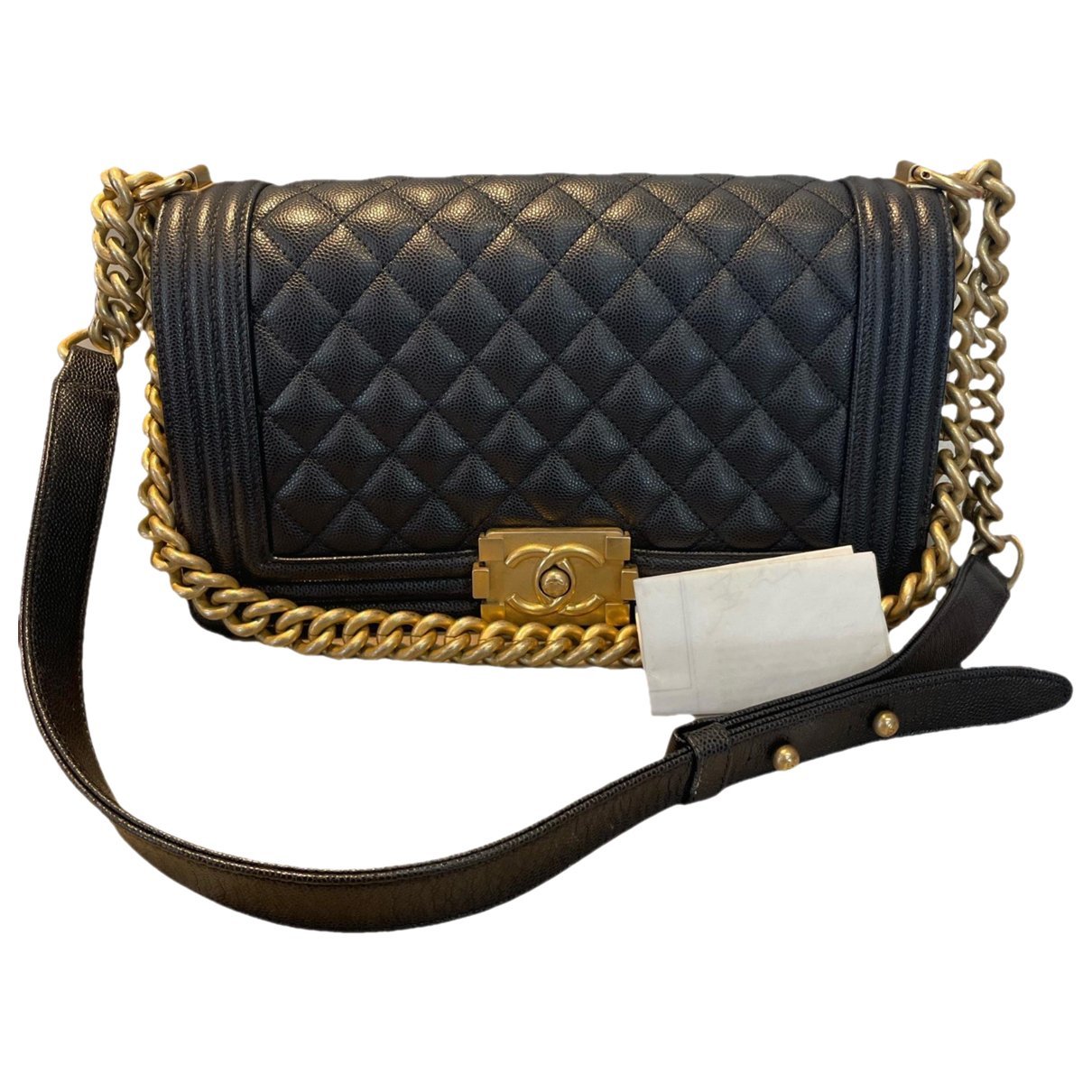 Boy leather crossbody bag