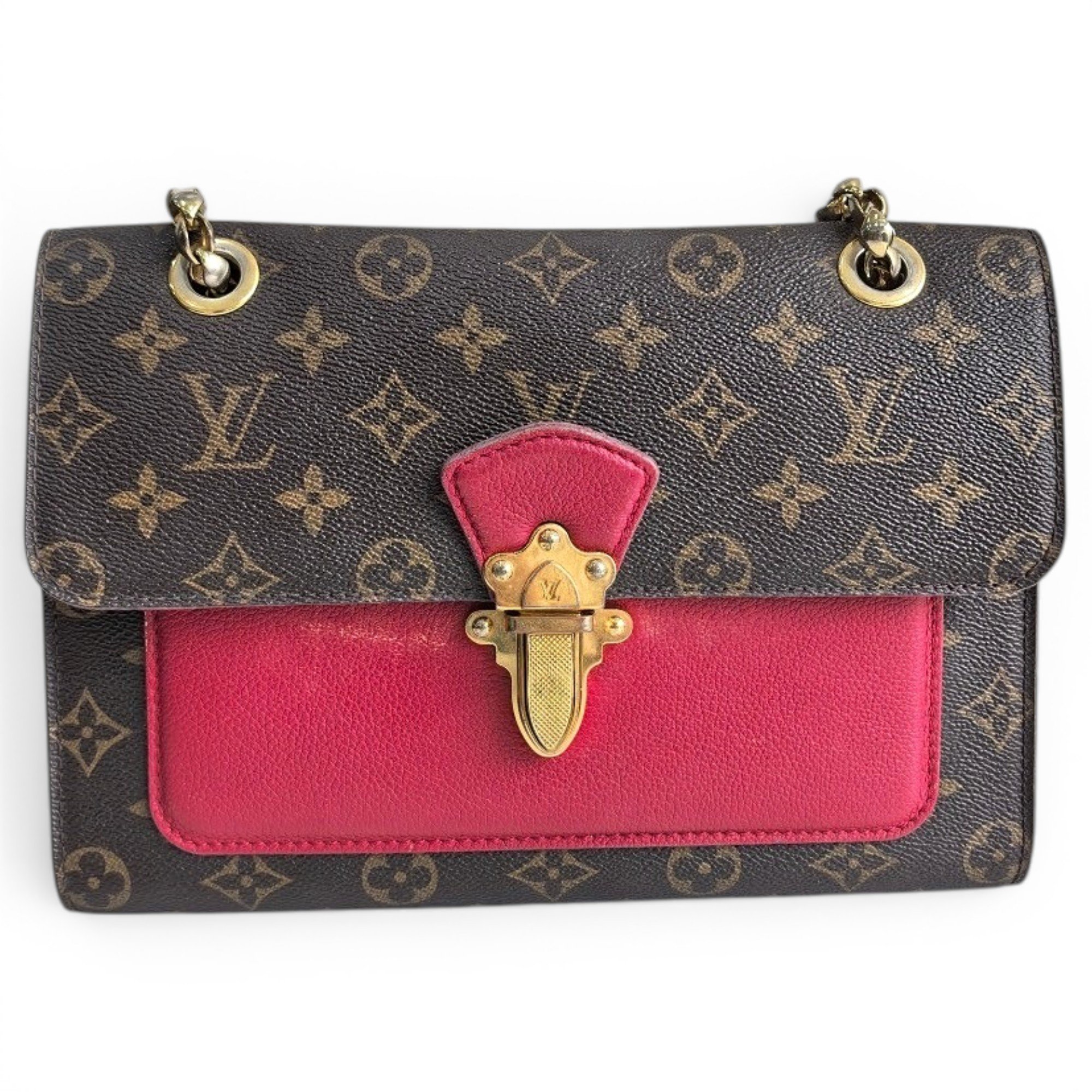 Victoire leather handbag