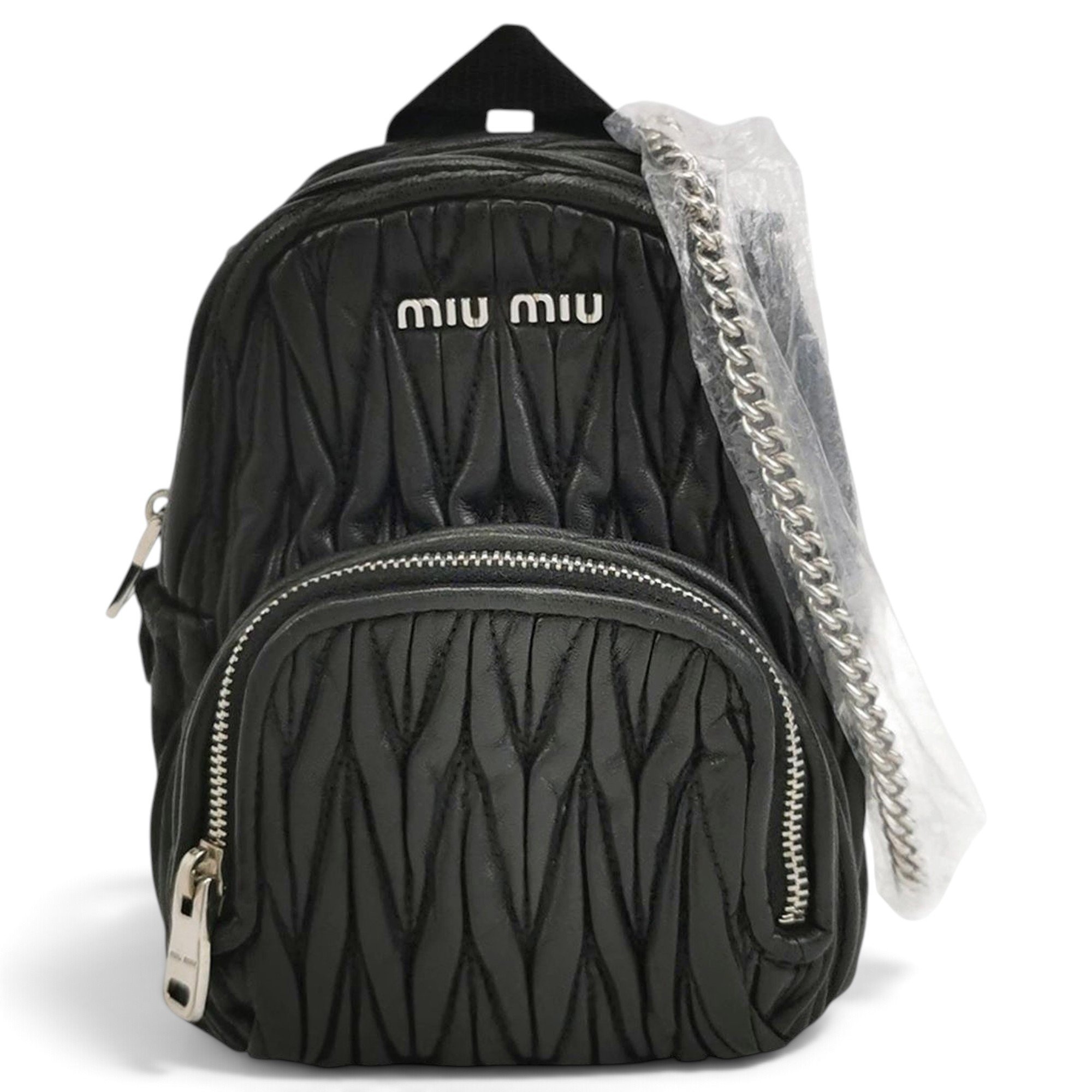 Miu Miu Matelassé leather handbag