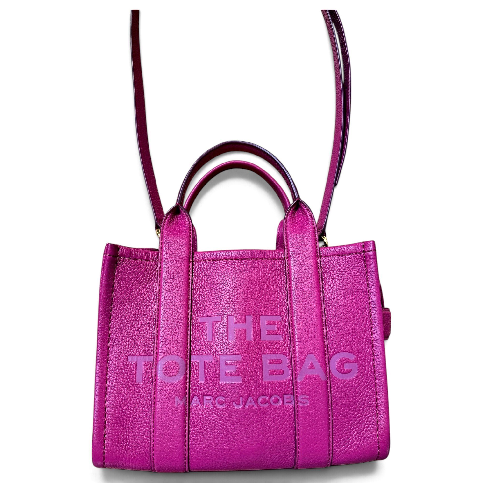 The Tag Tote leather tote