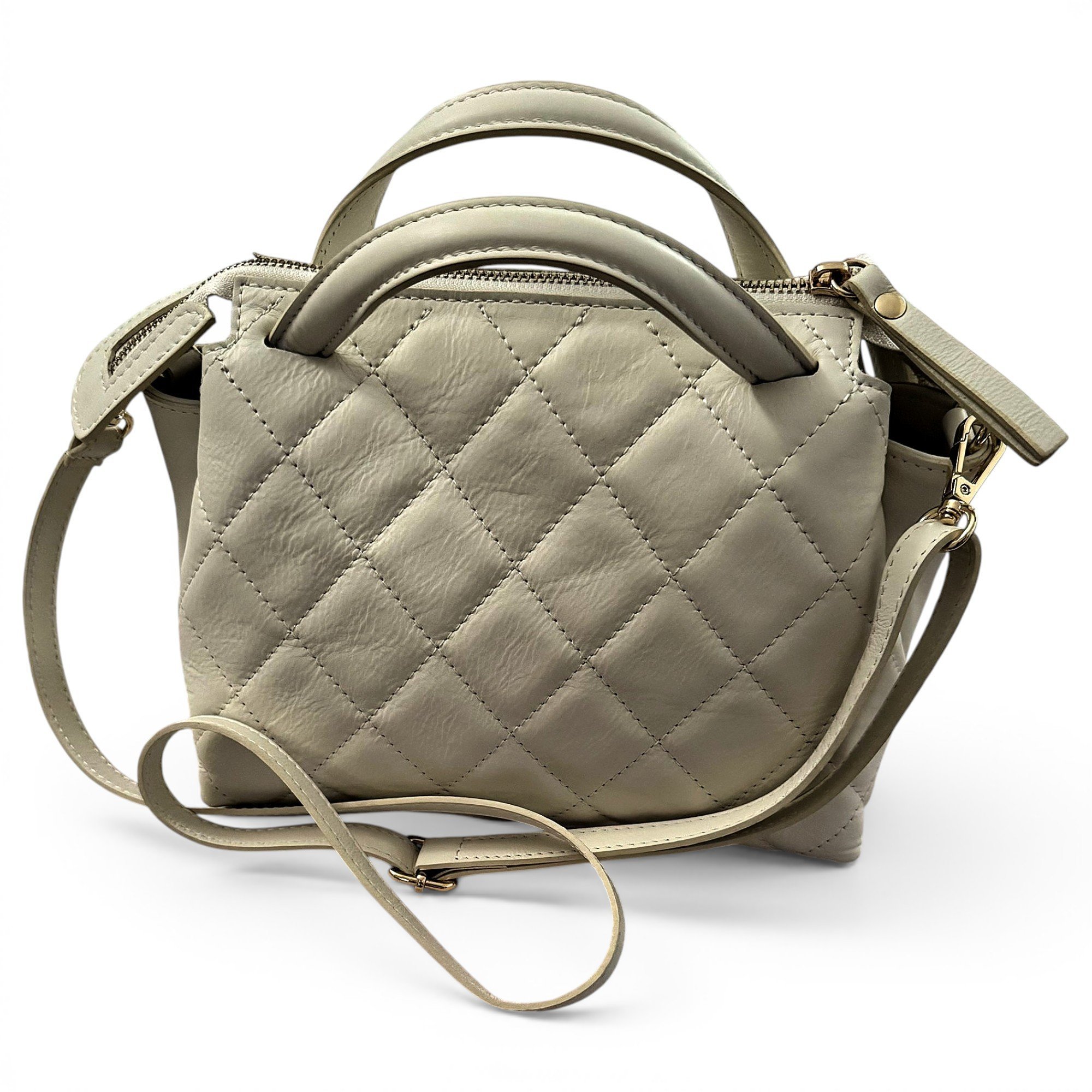 Leather handbag