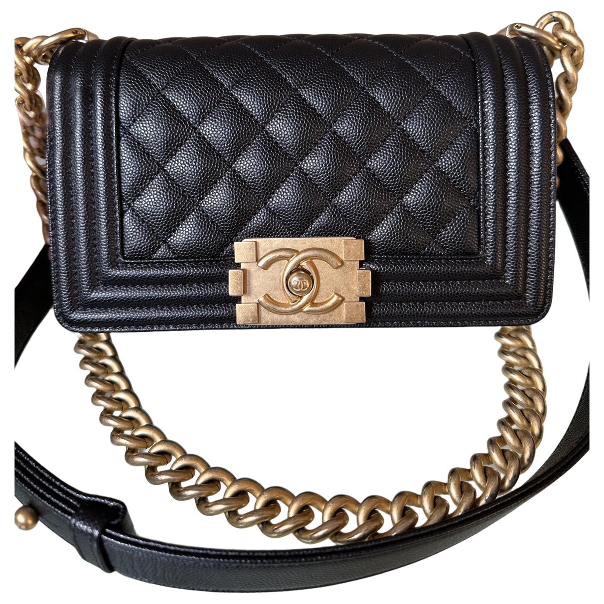 Boy leather handbag