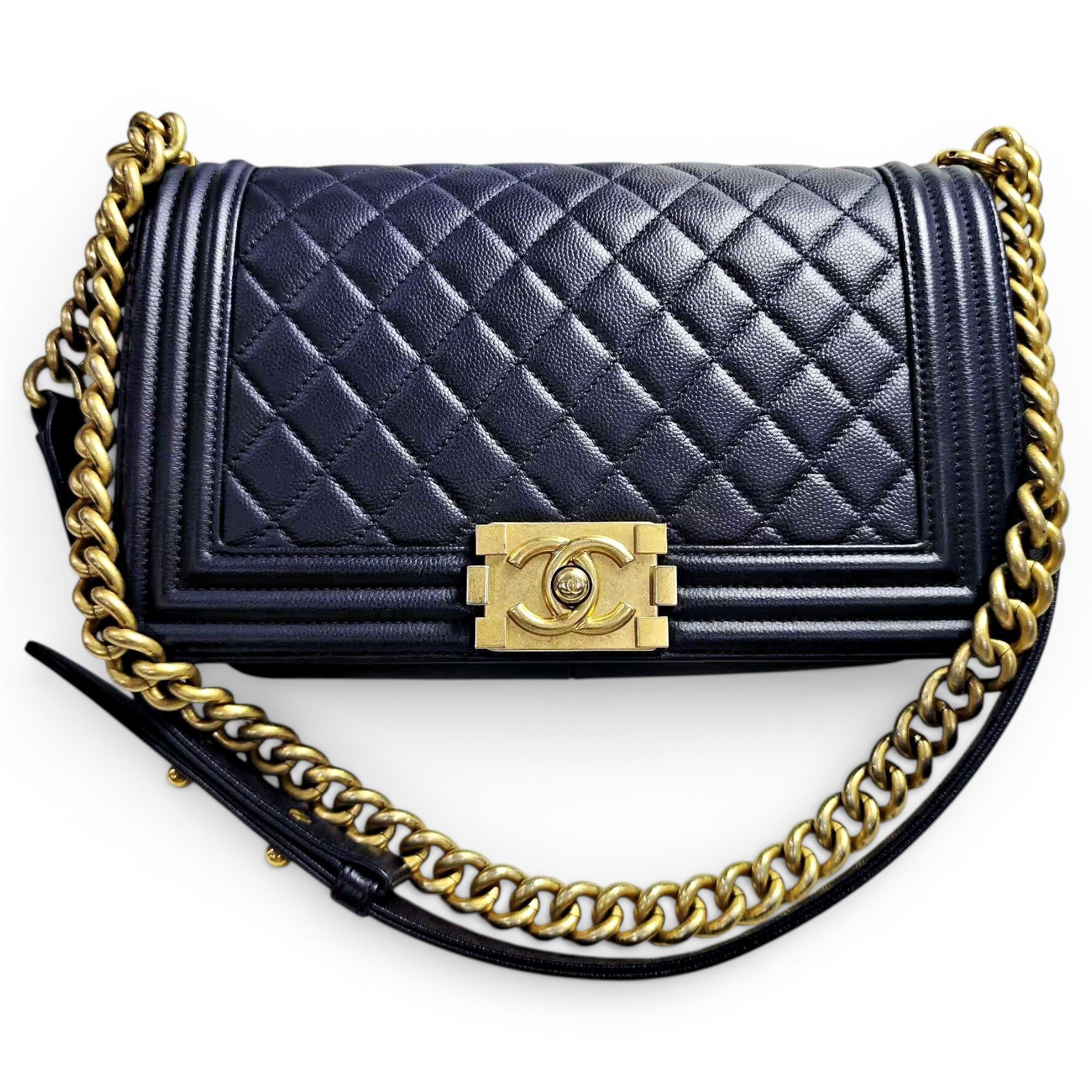 Boy leather handbag