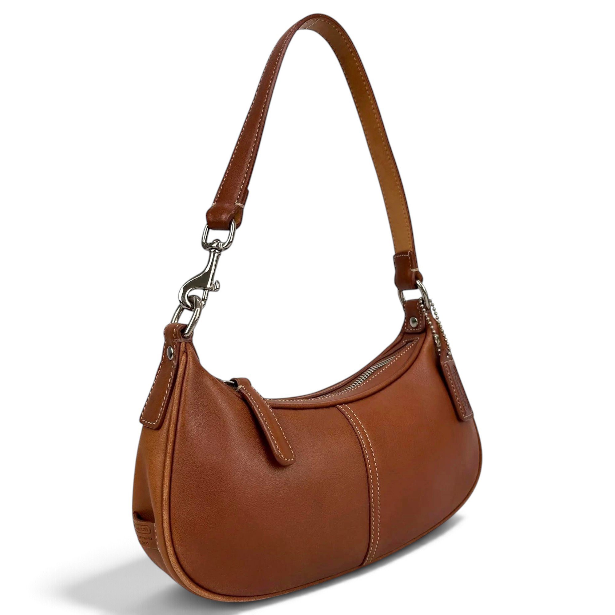 Coach Signature Sufflette leather mini bag
