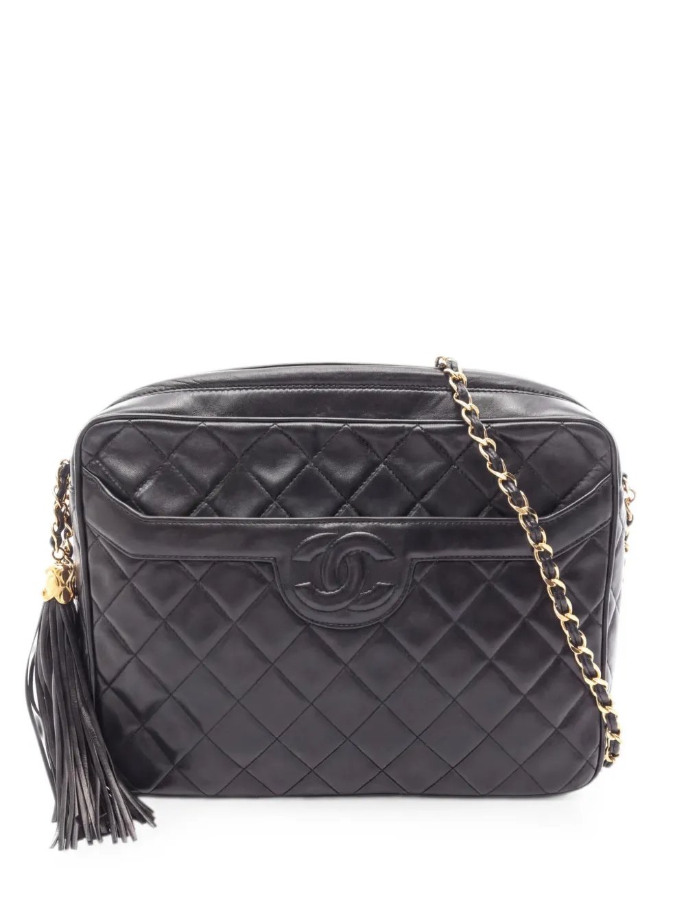 Chanel 1991-1994 diamond-quilted shoulder bag