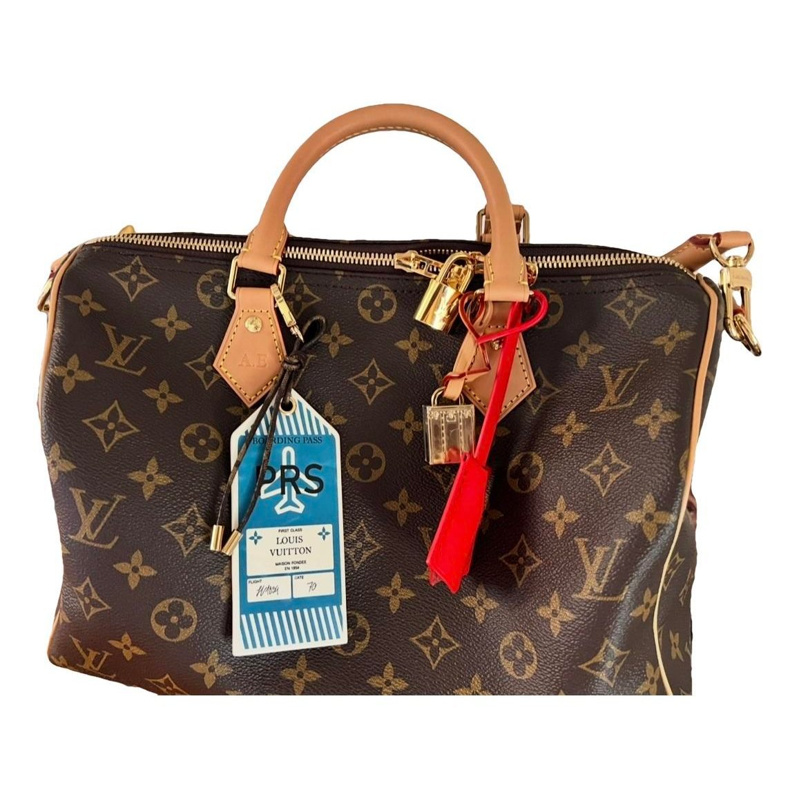 Leather handbag