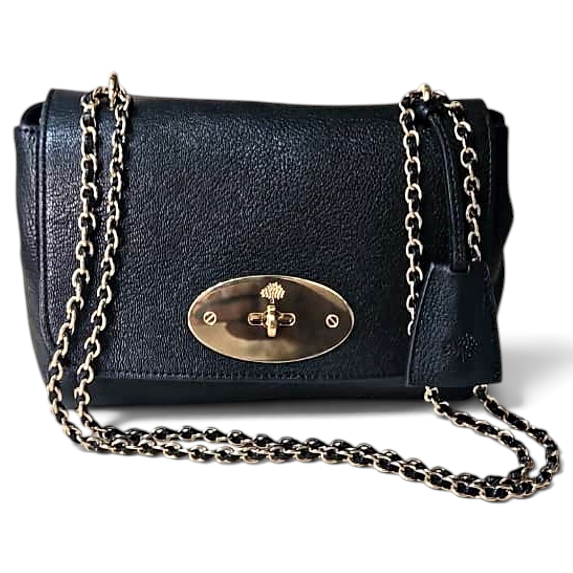 Lily leather handbag