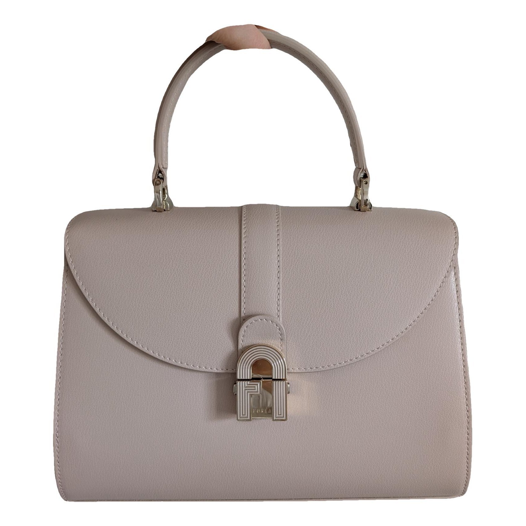 Leather handbag