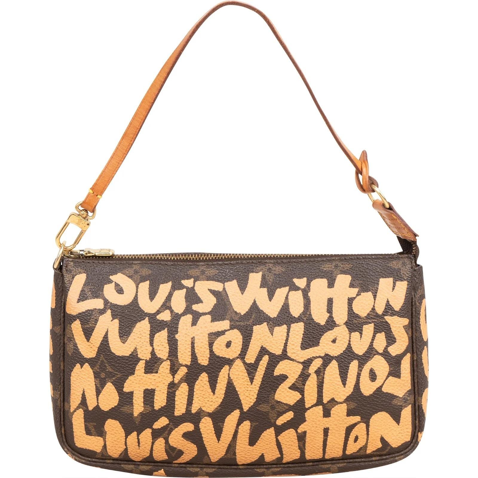 Pochette Accessoire leather handbag