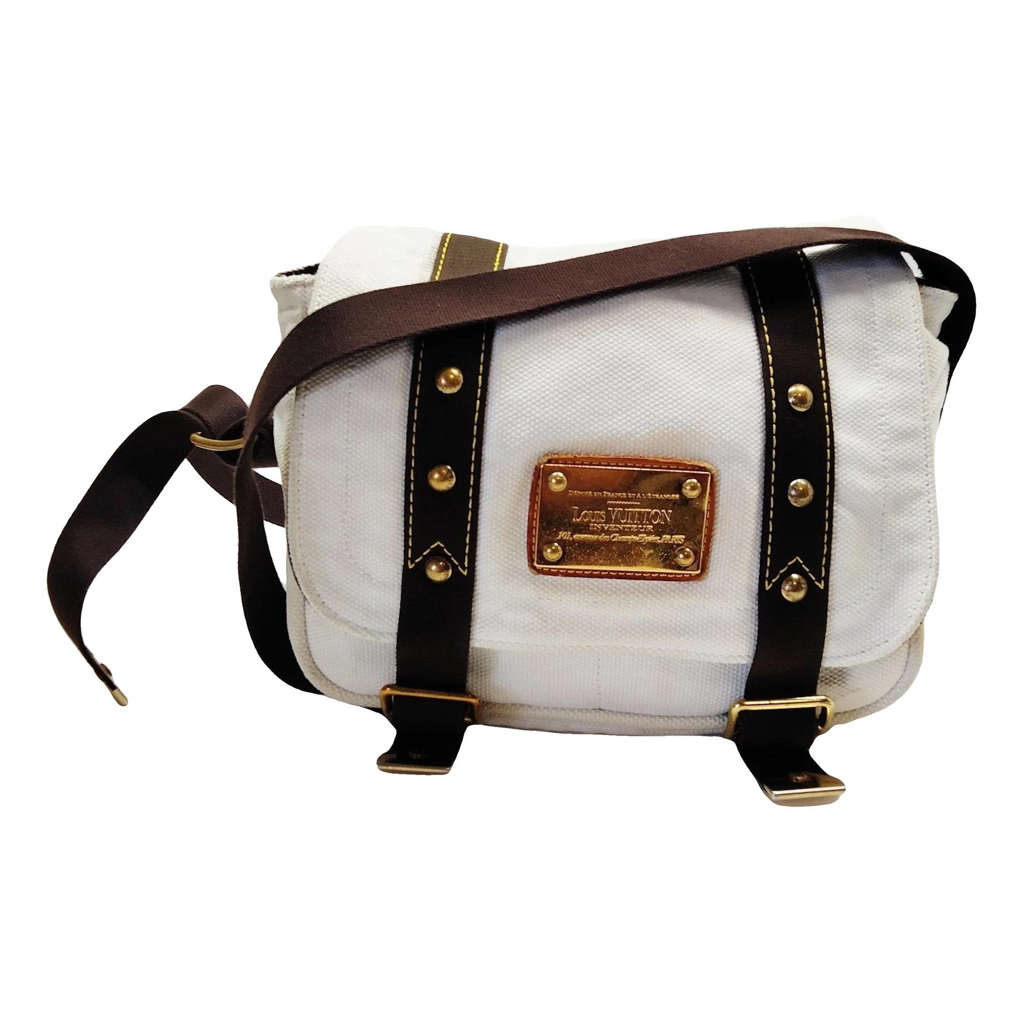 Antigua cloth satchel