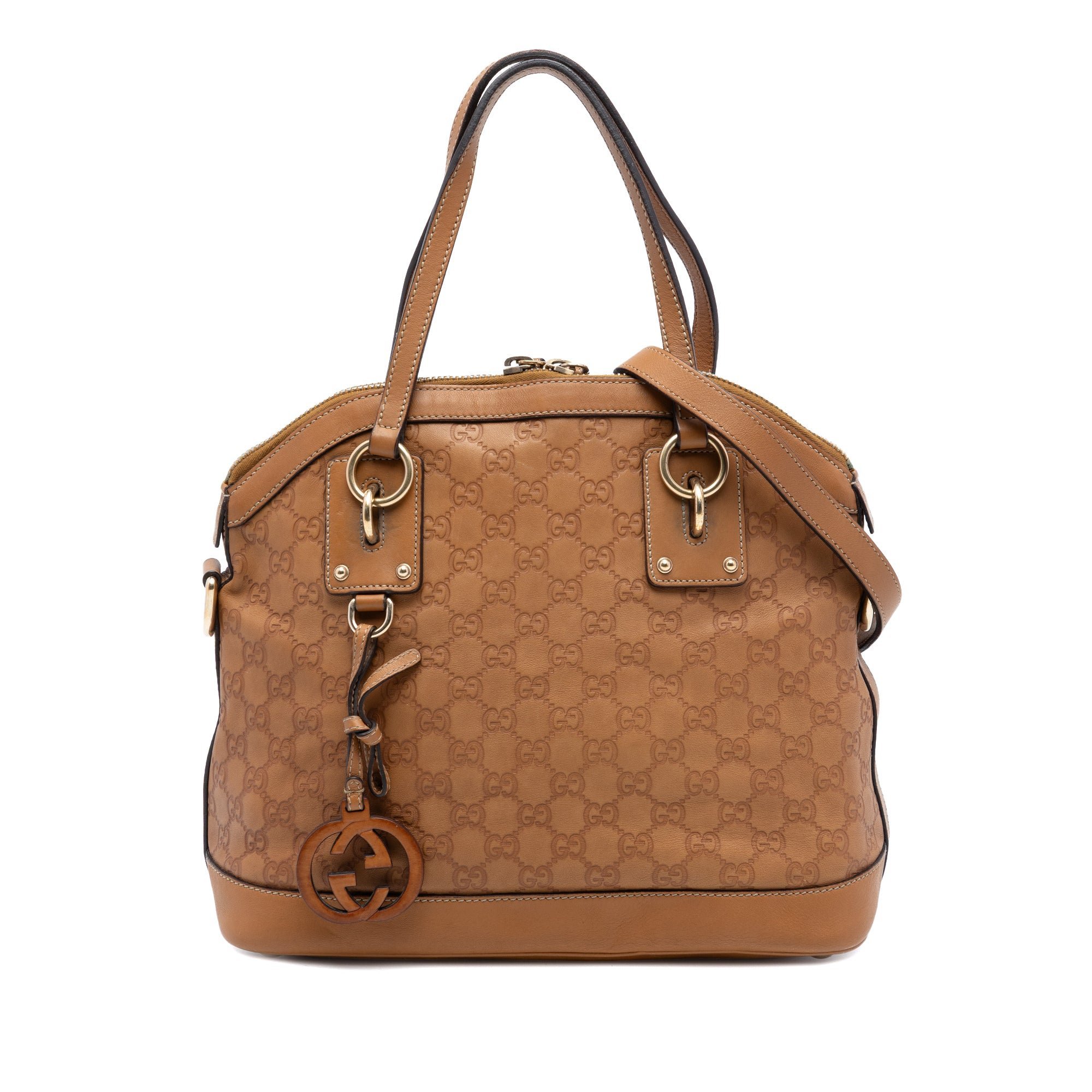 Leather satchel