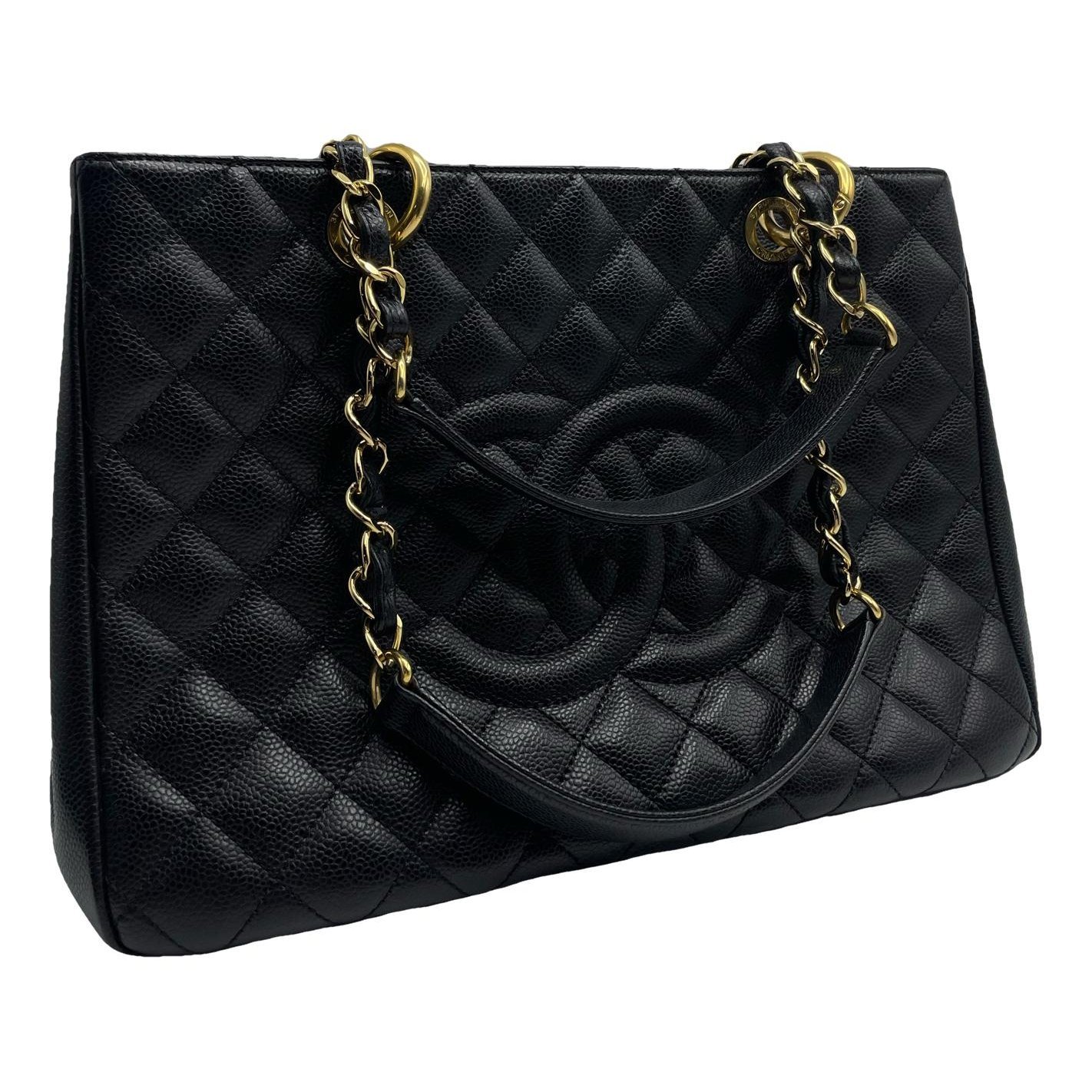 Grand shopping leather tote