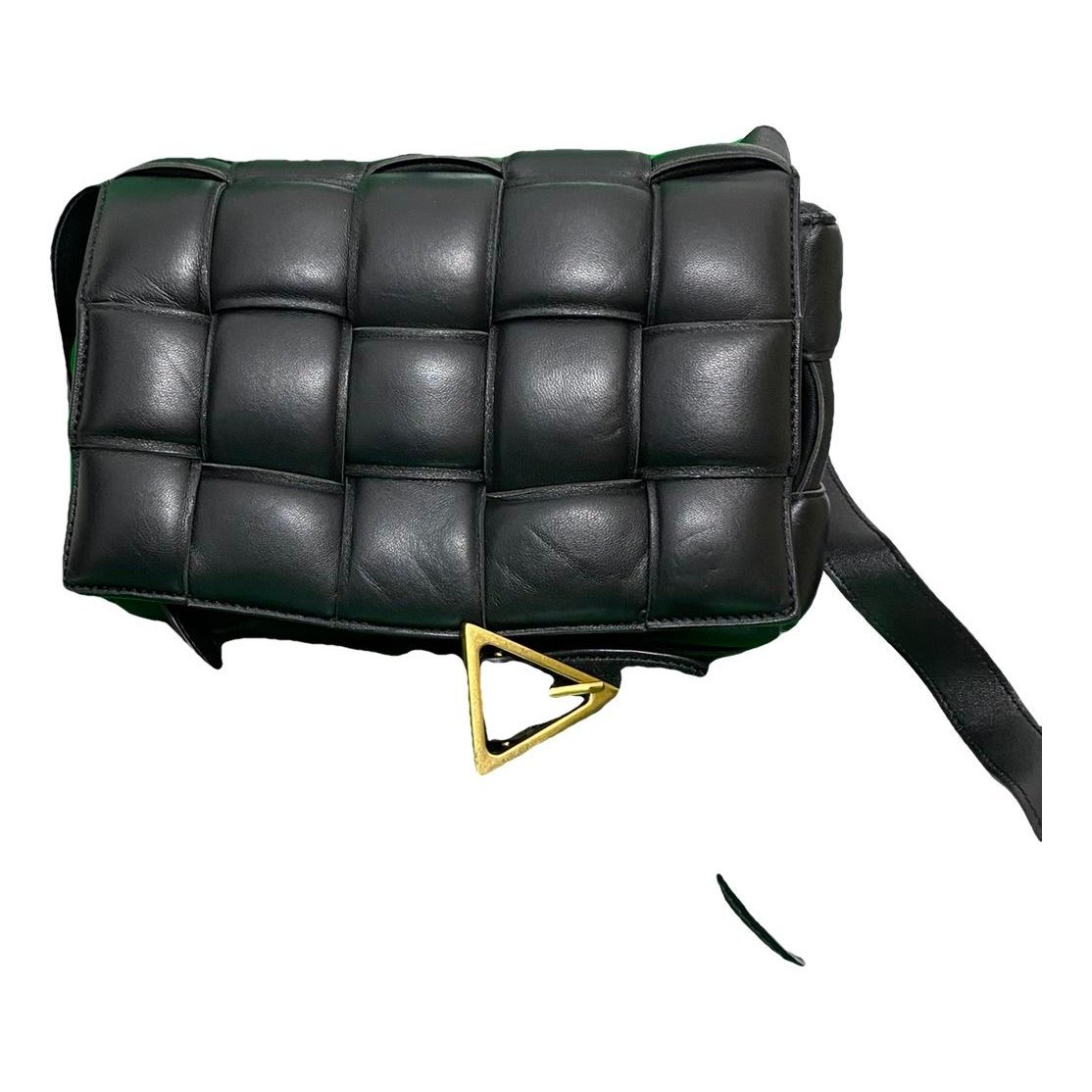 Cassette Padded leather crossbody bag
